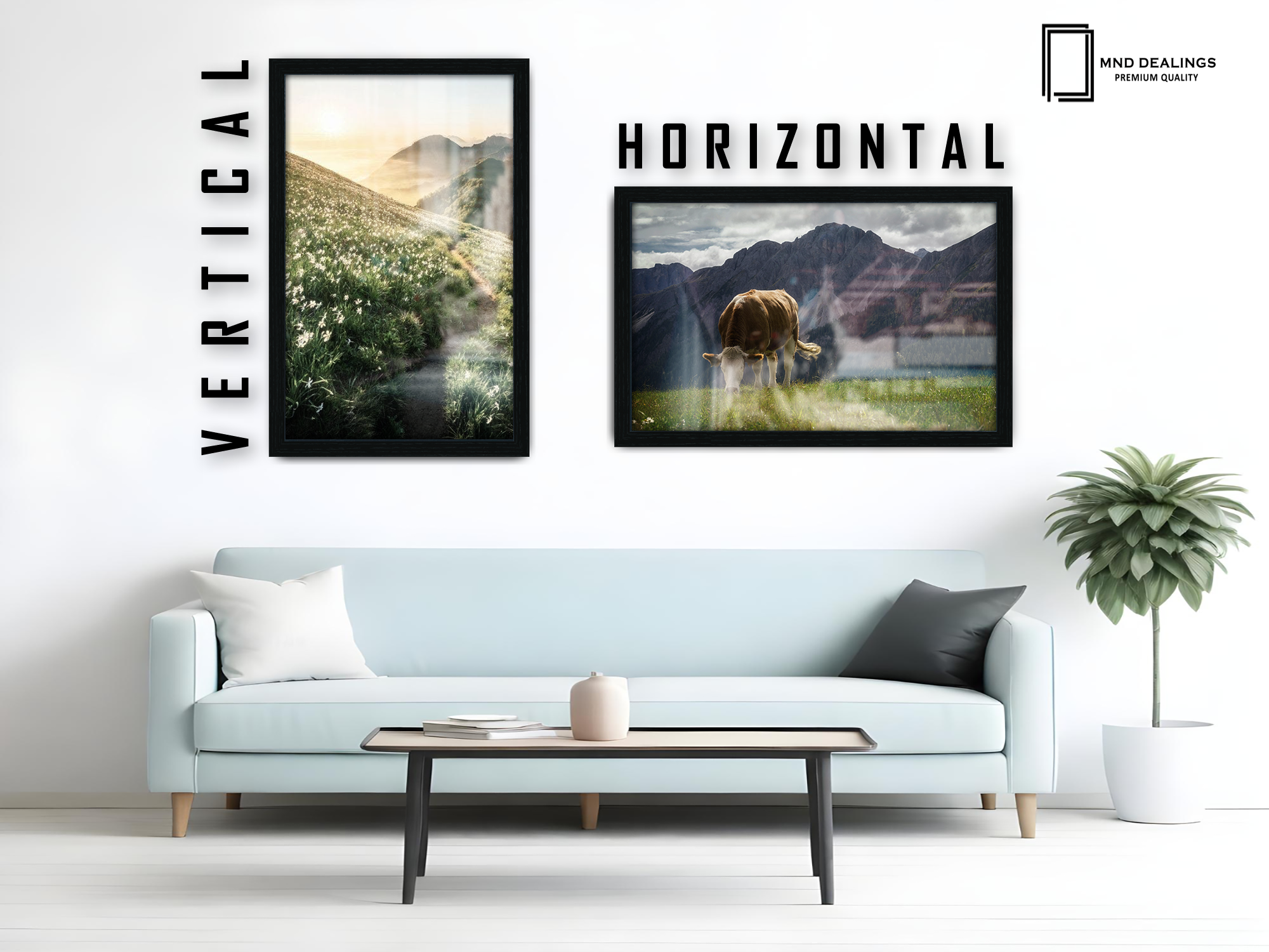 ( 33 x 48 CM ) / 19 x 13 Inch Art Frames - MDF