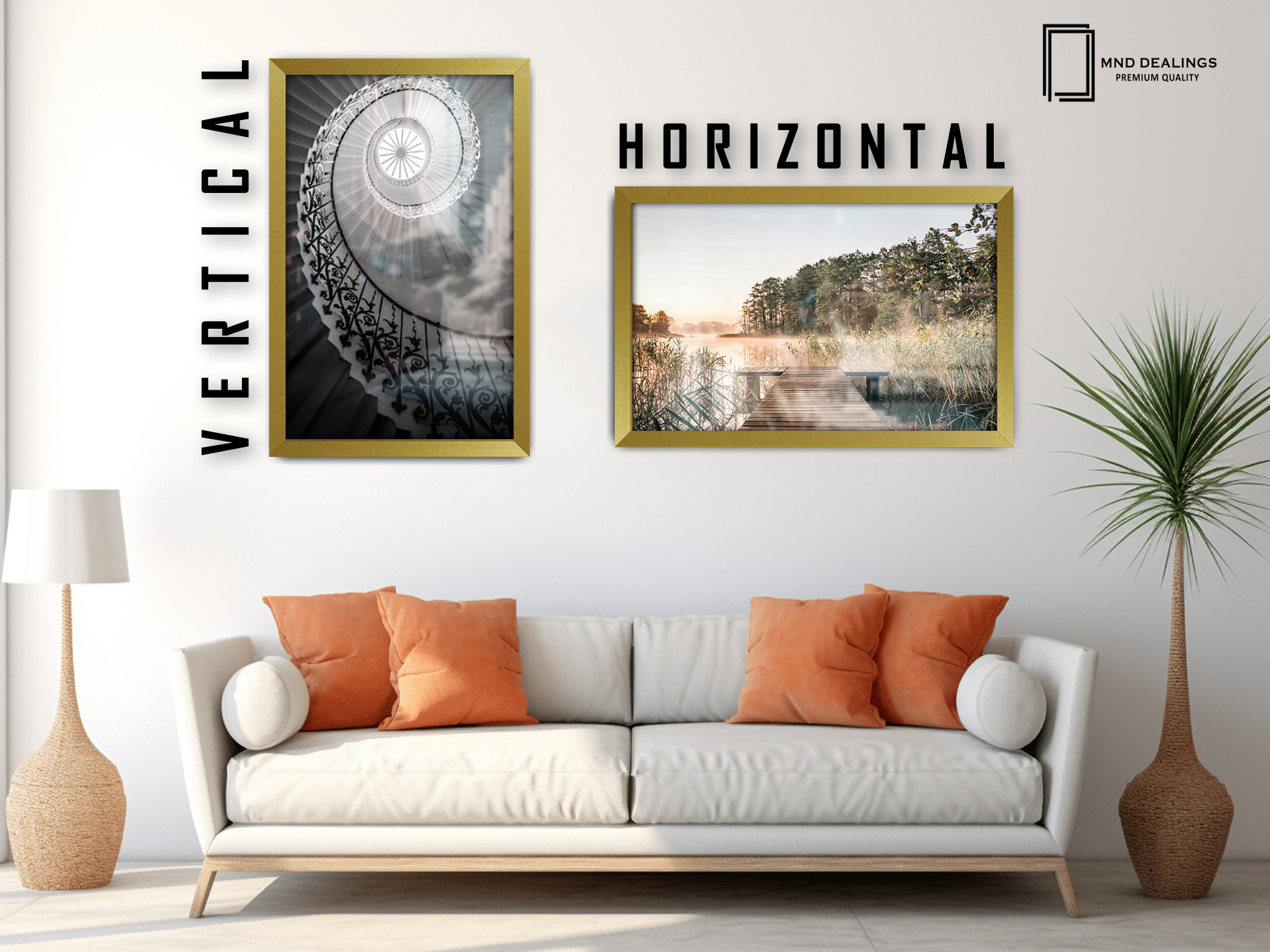 ( 33 x 48 CM ) / 19 x 13 Inch Art Frames - MDF