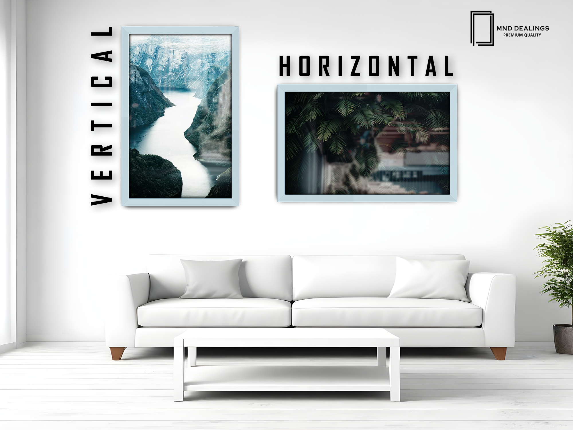 ( 33 x 48 CM ) / 19 x 13 Inch Art Frames - MDF