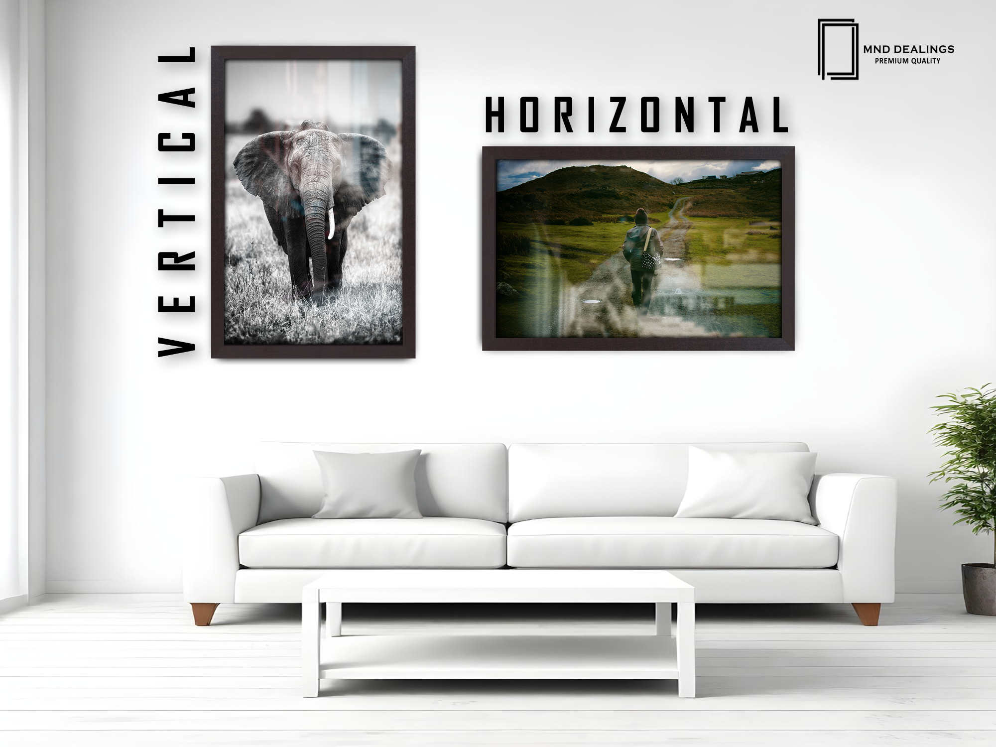 ( 33 x 48 CM ) / 19 x 13 Inch Art Frames - MDF