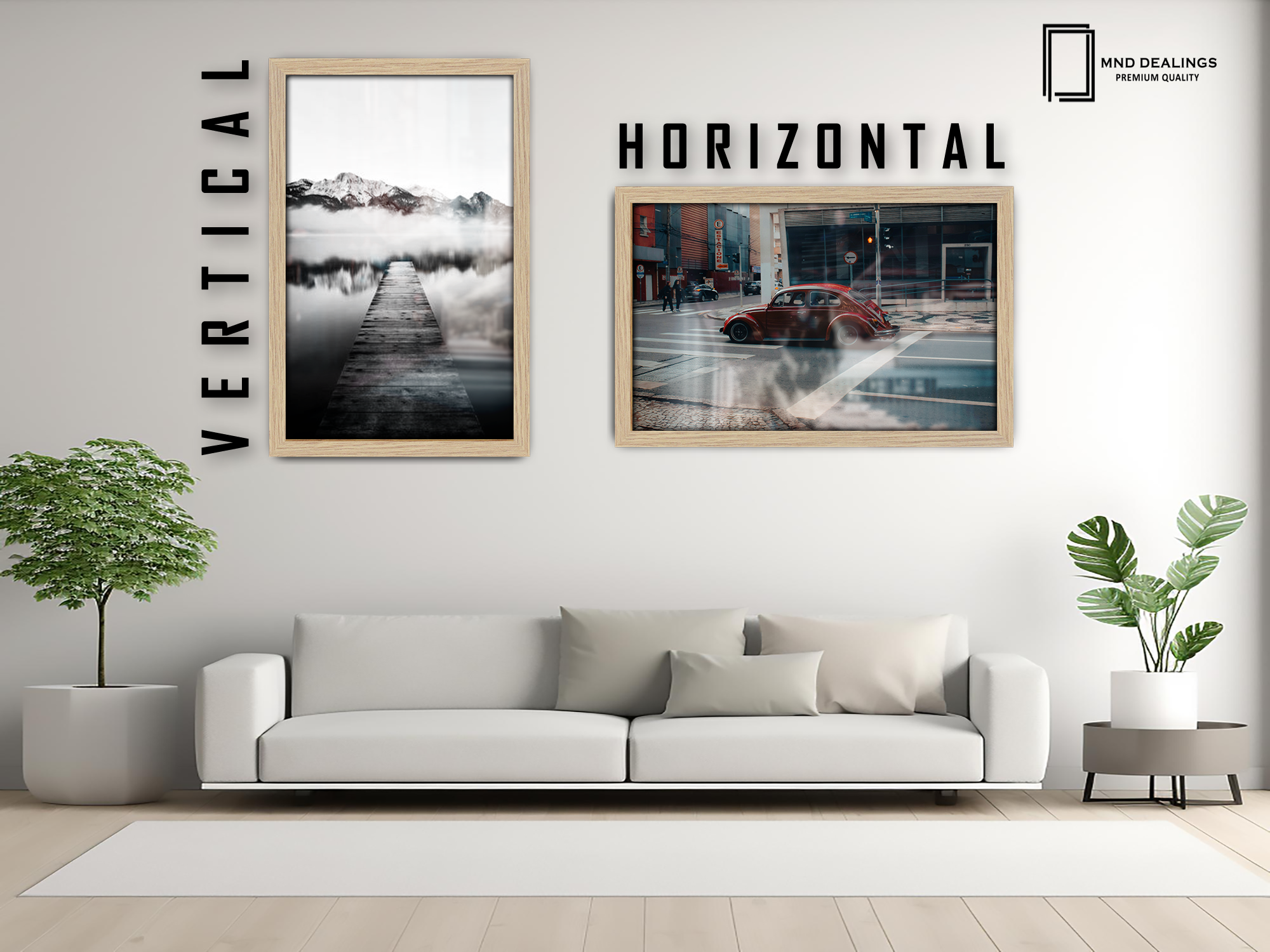 ( 33 x 48 CM ) / 19 x 13 Inch Art Frames - MDF