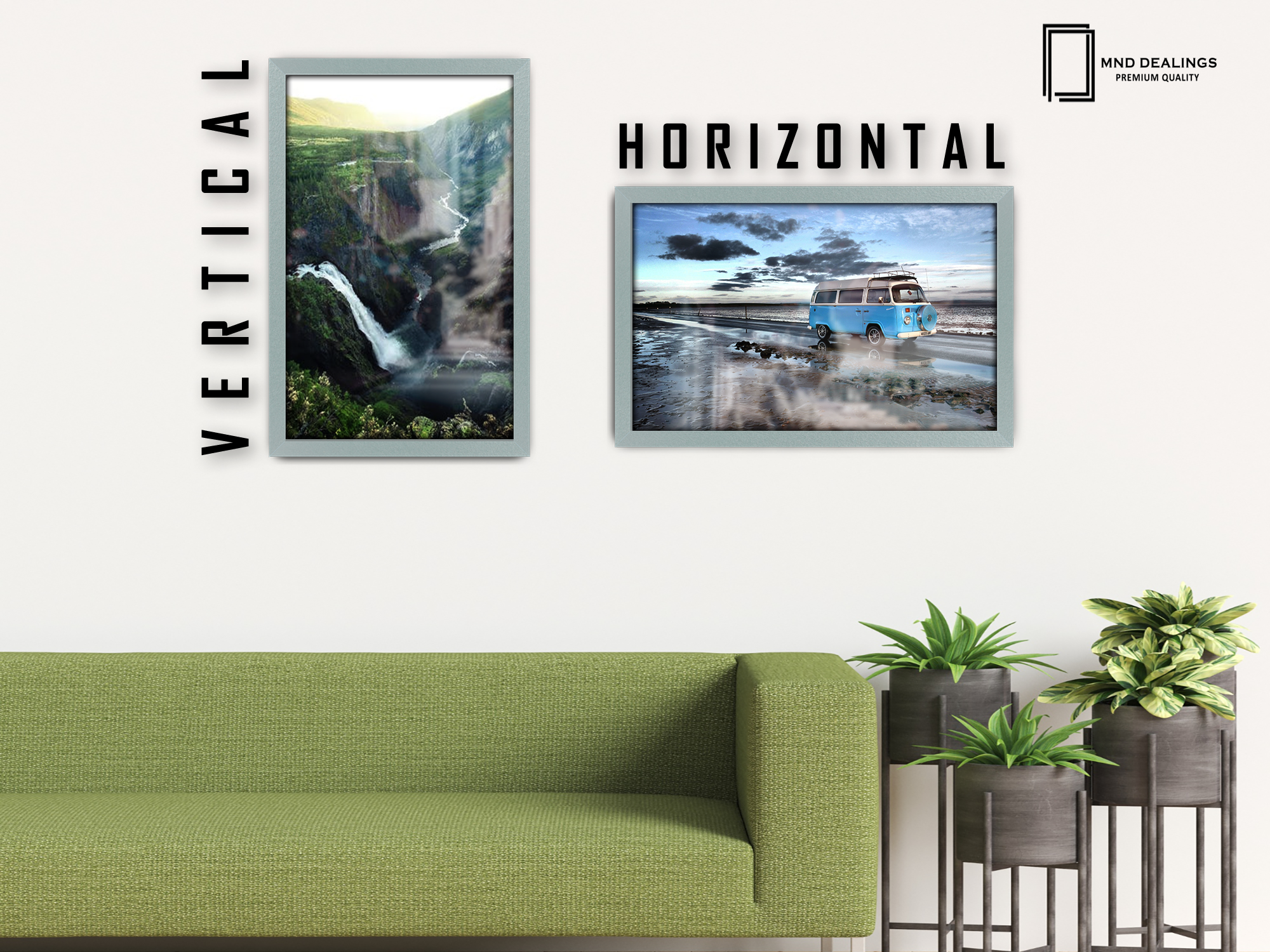 ( 33 x 48 CM ) / 19 x 13 Inch Art Frames - MDF