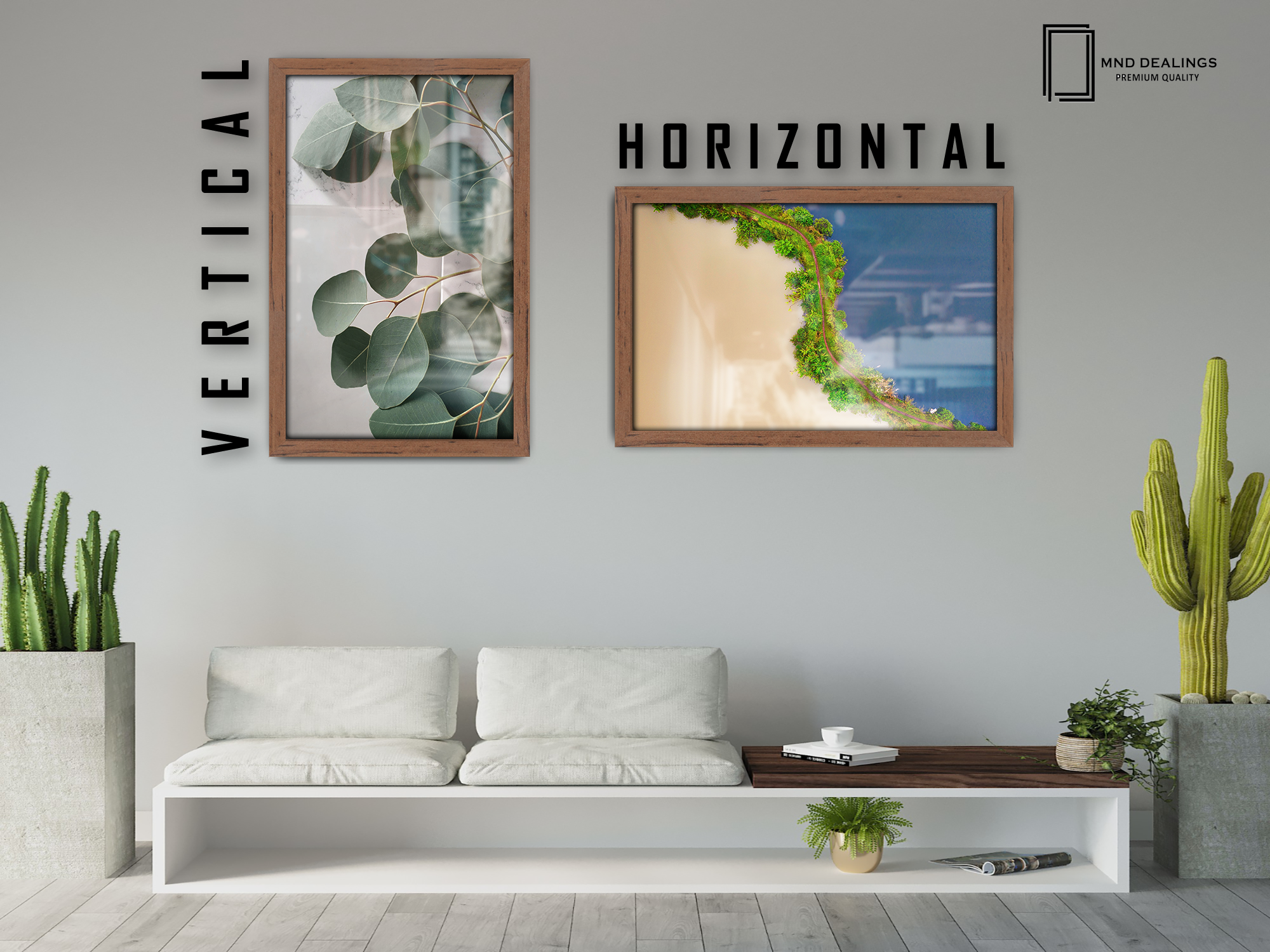 ( 33 x 48 CM ) / 19 x 13 Inch Art Frames - MDF