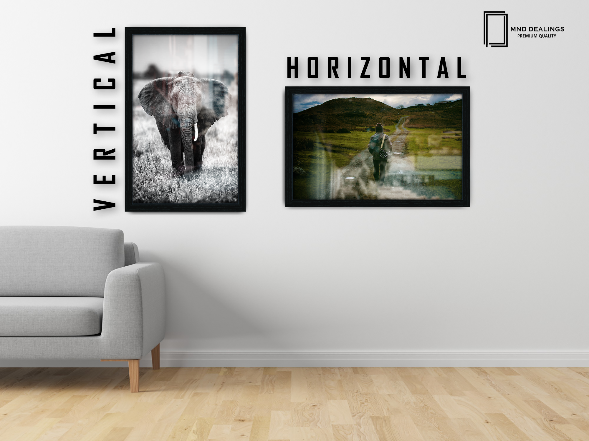 34 x 24 Inch / ( 86.36 x 60.96 CM ) Poster Frames - MDF