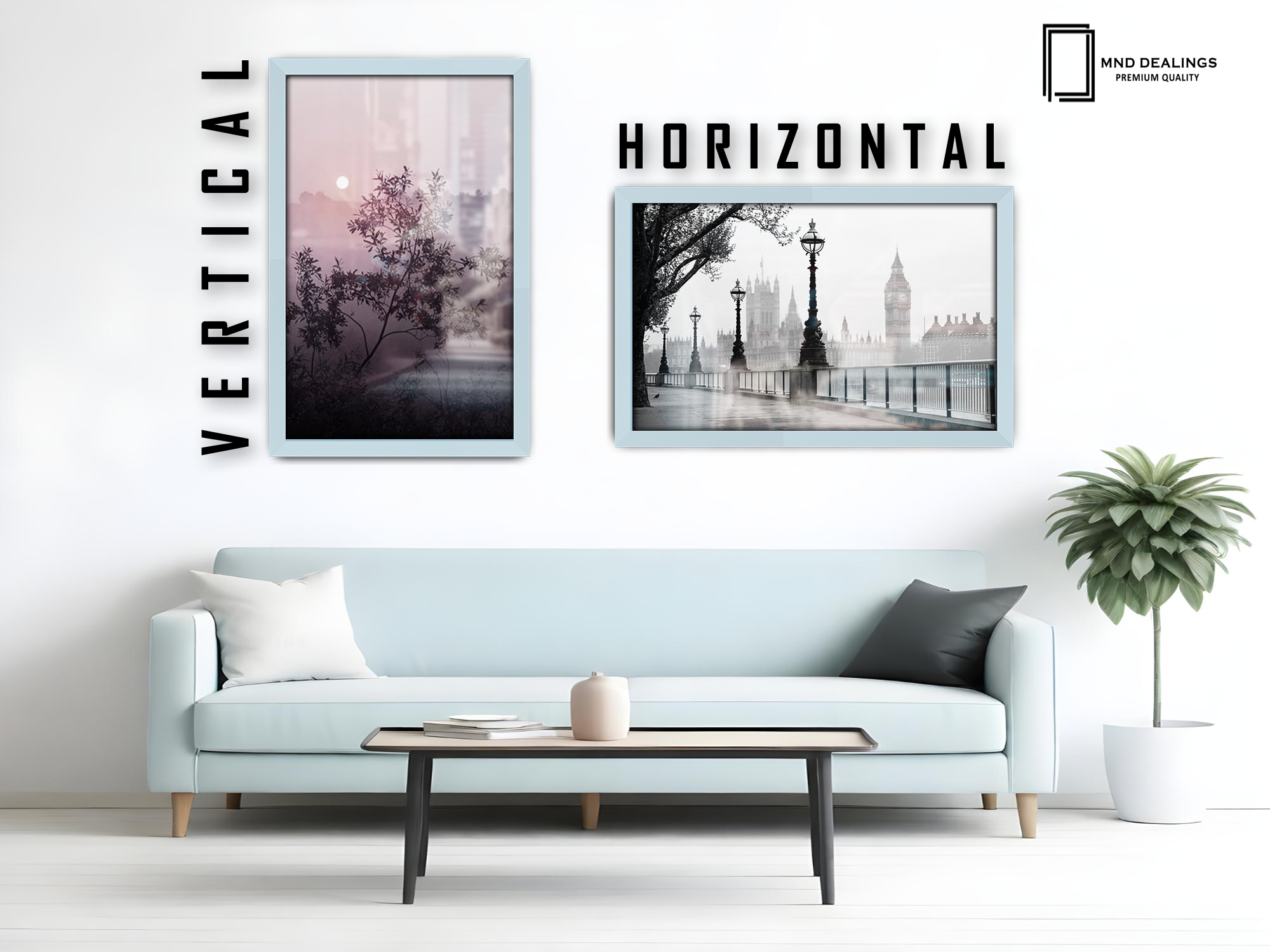 34 x 24 Inch / ( 86.36 x 60.96 CM ) Poster Frames - MDF