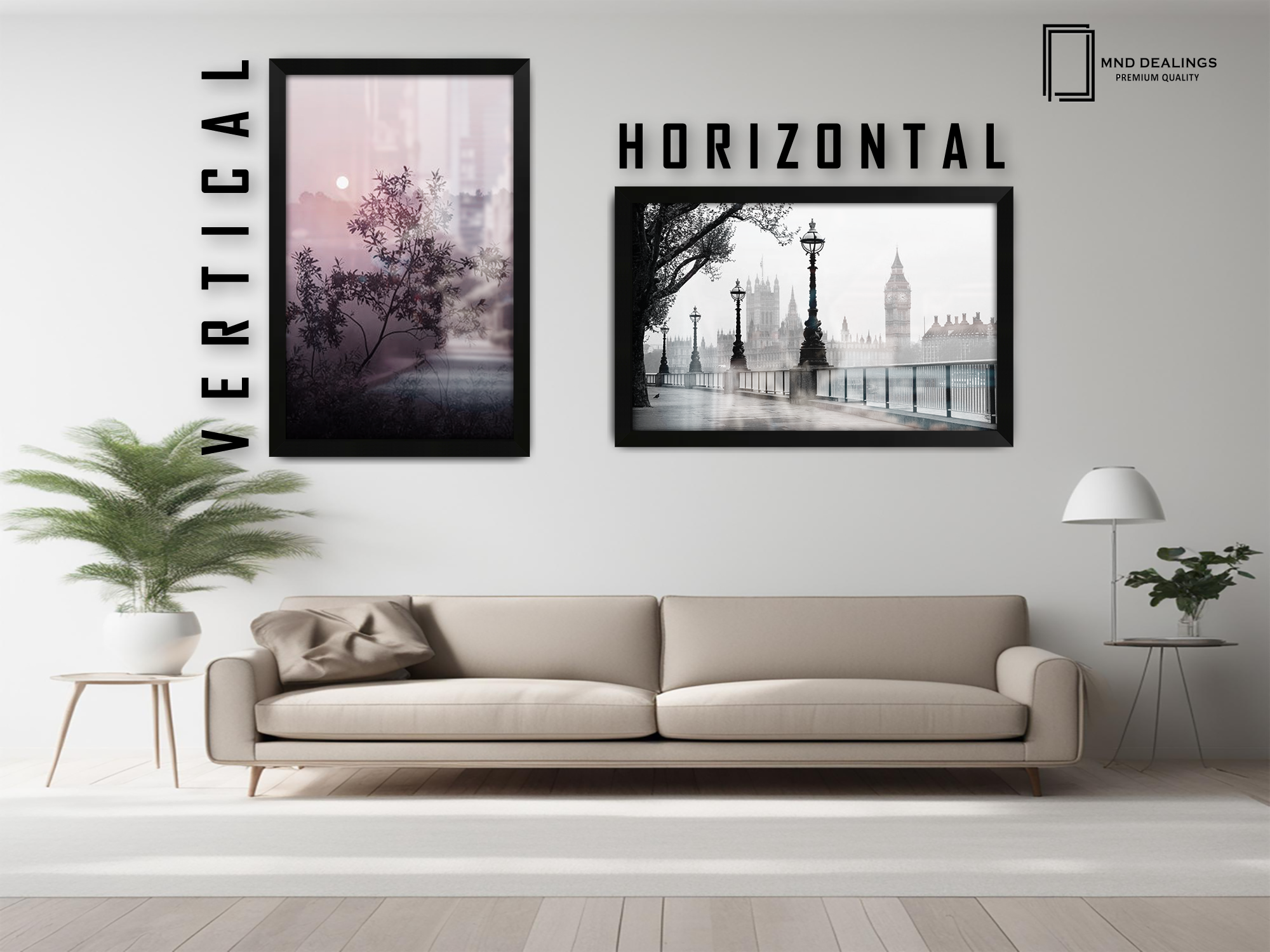 34 x 24 Inch / ( 86.36 x 60.96 CM ) Poster Frames - MDF