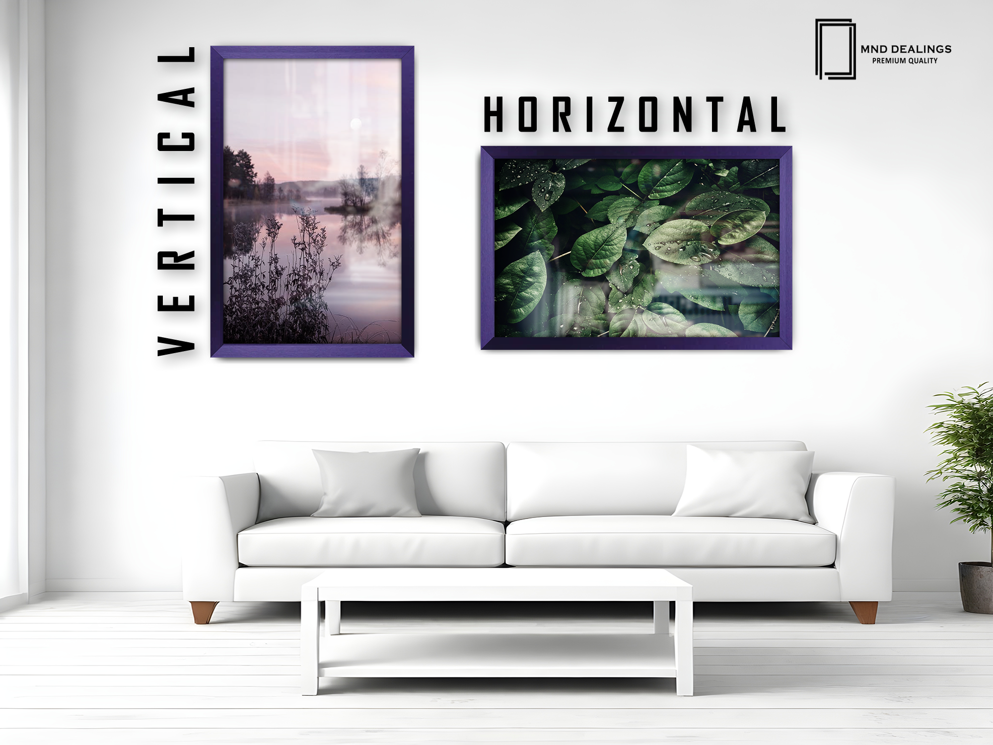 34 x 24 Inch / ( 86.36 x 60.96 CM ) Poster Frames - MDF