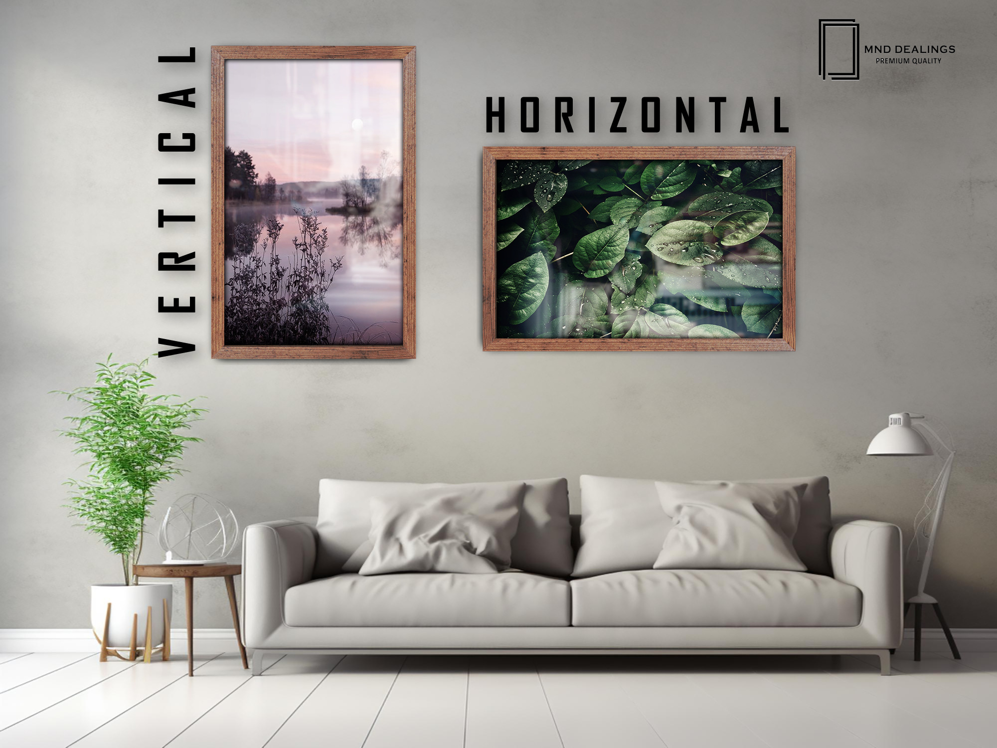 34 x 24 Inch / ( 86.36 x 60.96 CM ) Poster Frames - MDF