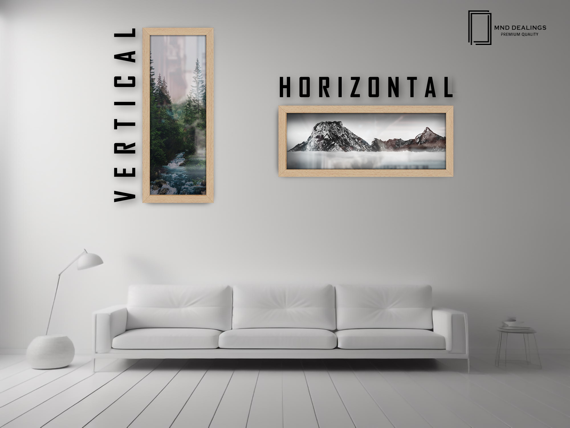 ( 35 x 100 CM ) / 40 x 14 Inch Frames - MDF