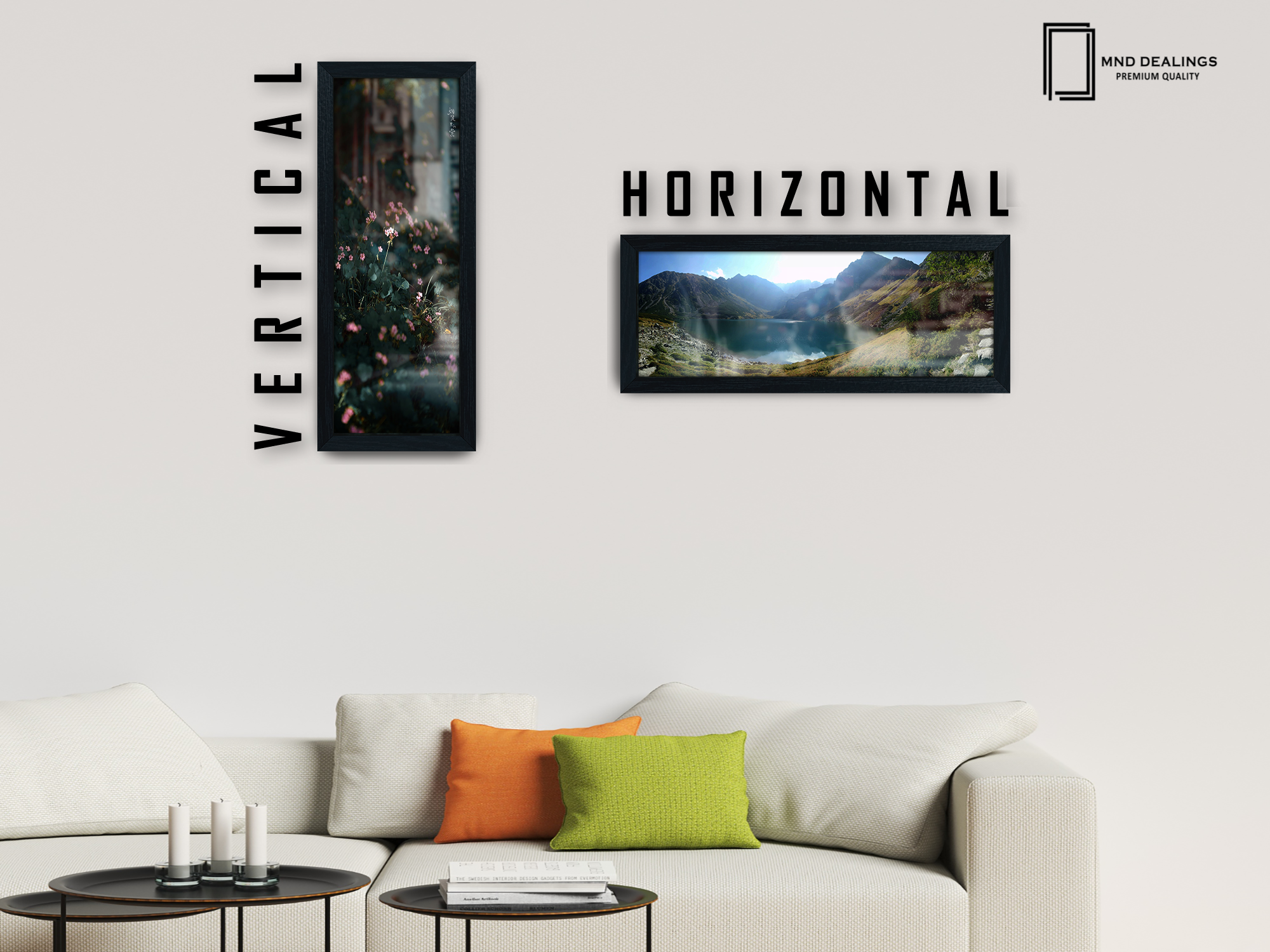 ( 35 x 100 CM ) / 40 x 14 Inch Frames - MDF