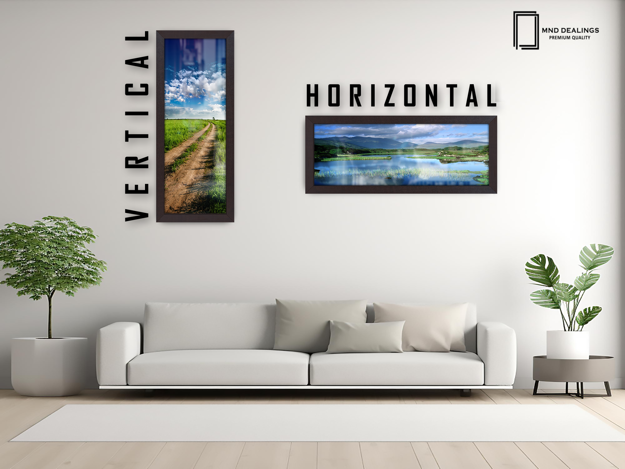 ( 35 x 100 CM ) / 40 x 14 Inch Frames - MDF