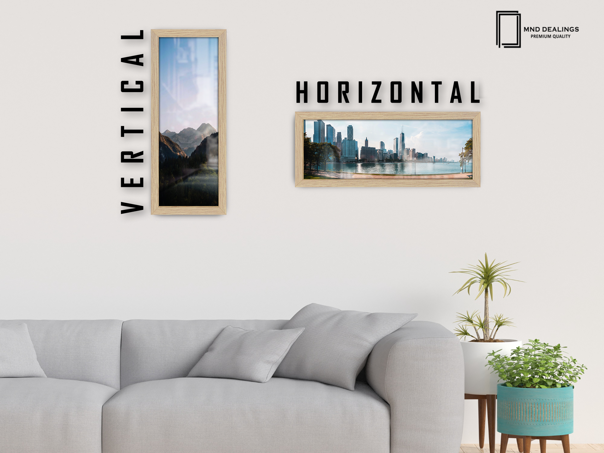 ( 35 x 100 CM ) / 40 x 14 Inch Frames - MDF