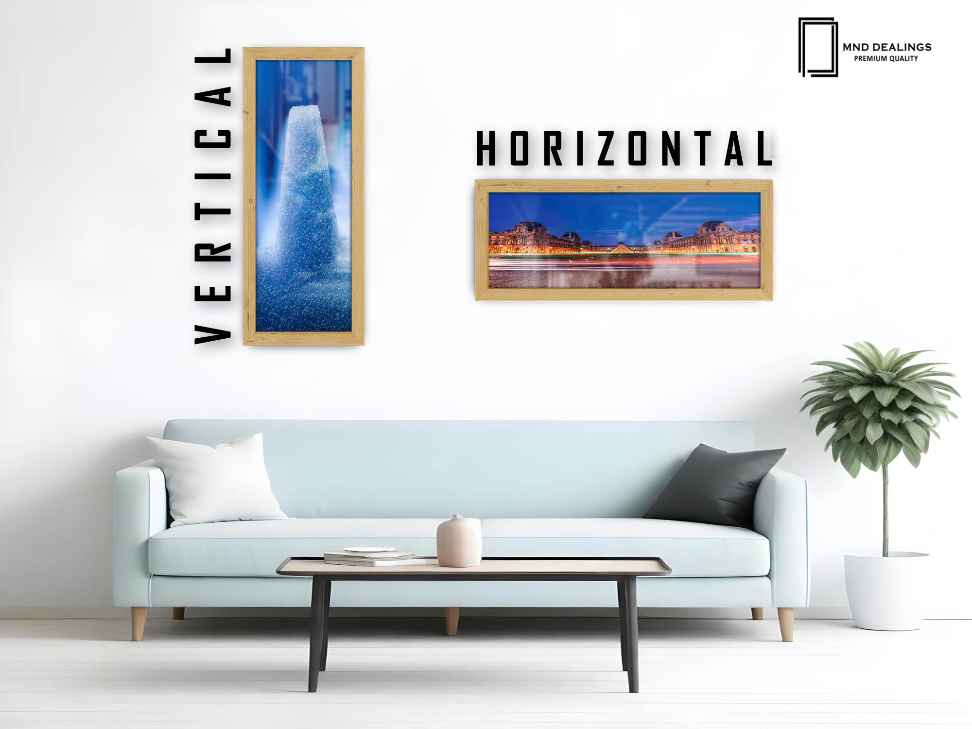 ( 35 x 100 CM ) / 40 x 14 Inch Frames - MDF