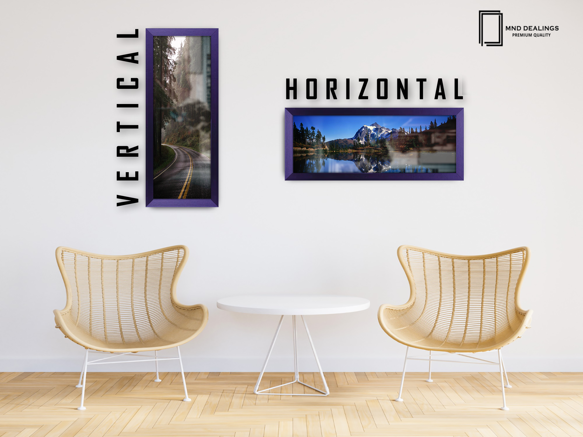 ( 35 x 100 CM ) / 40 x 14 Inch Frames - MDF