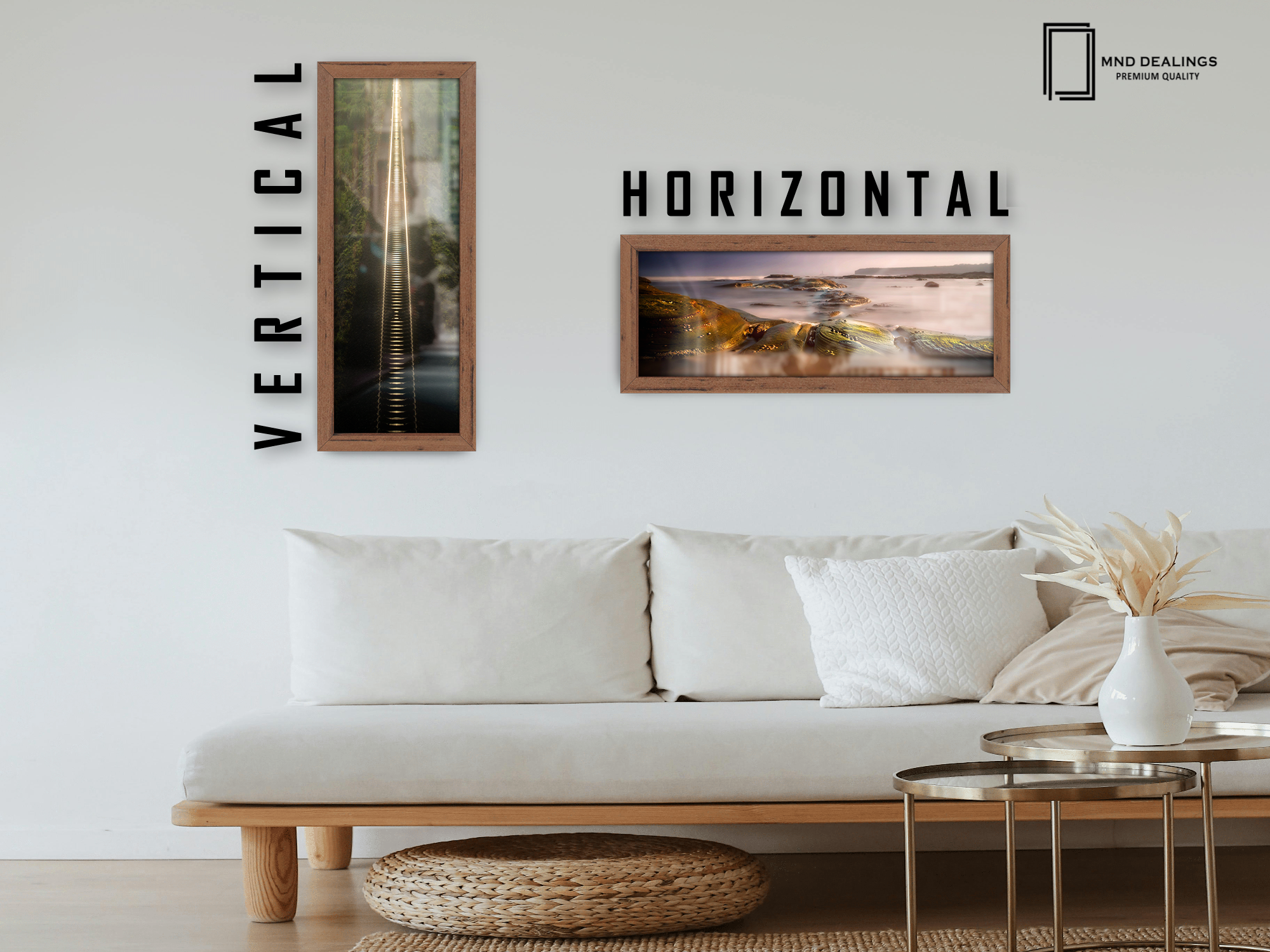 ( 35 x 100 CM ) / 40 x 14 Inch Frames - MDF