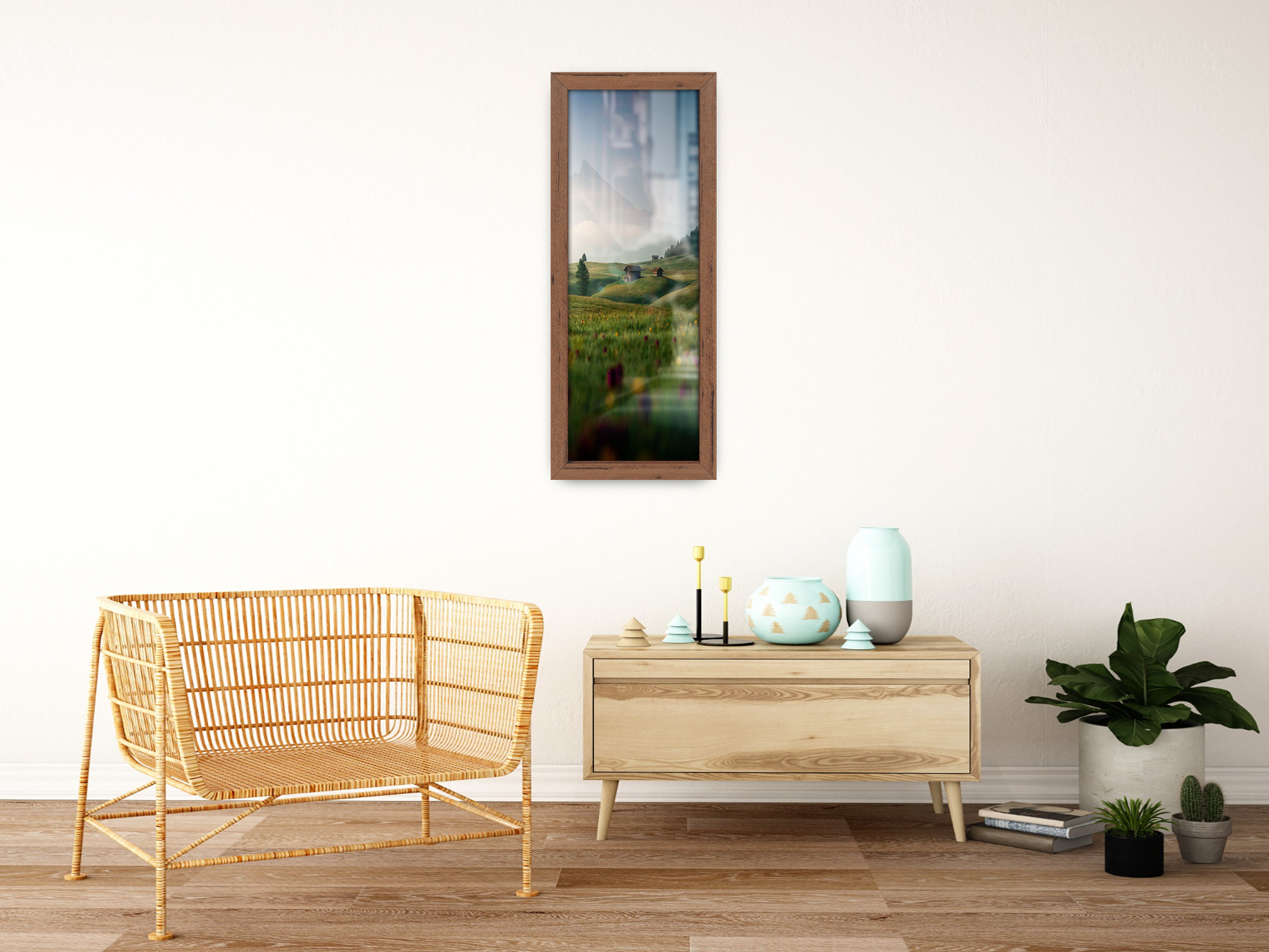 ( 35 x 100 CM ) / 40 x 14 Inch Frames - MDF