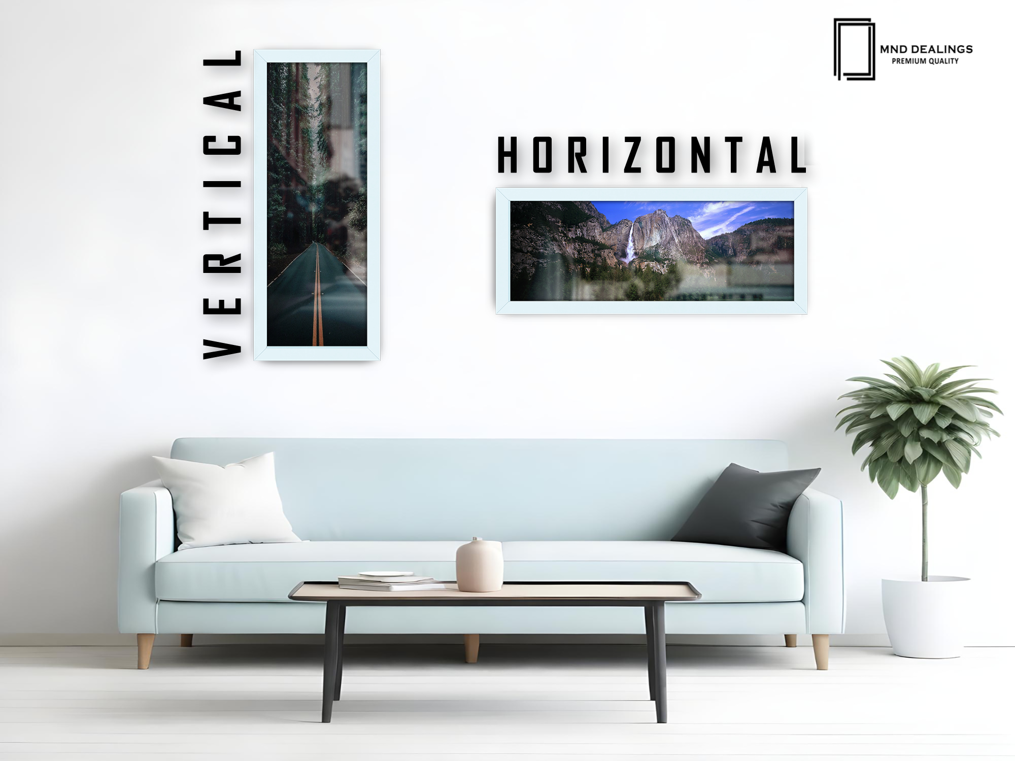 ( 35 x 100 CM ) / 40 x 14 Inch Frames - MDF