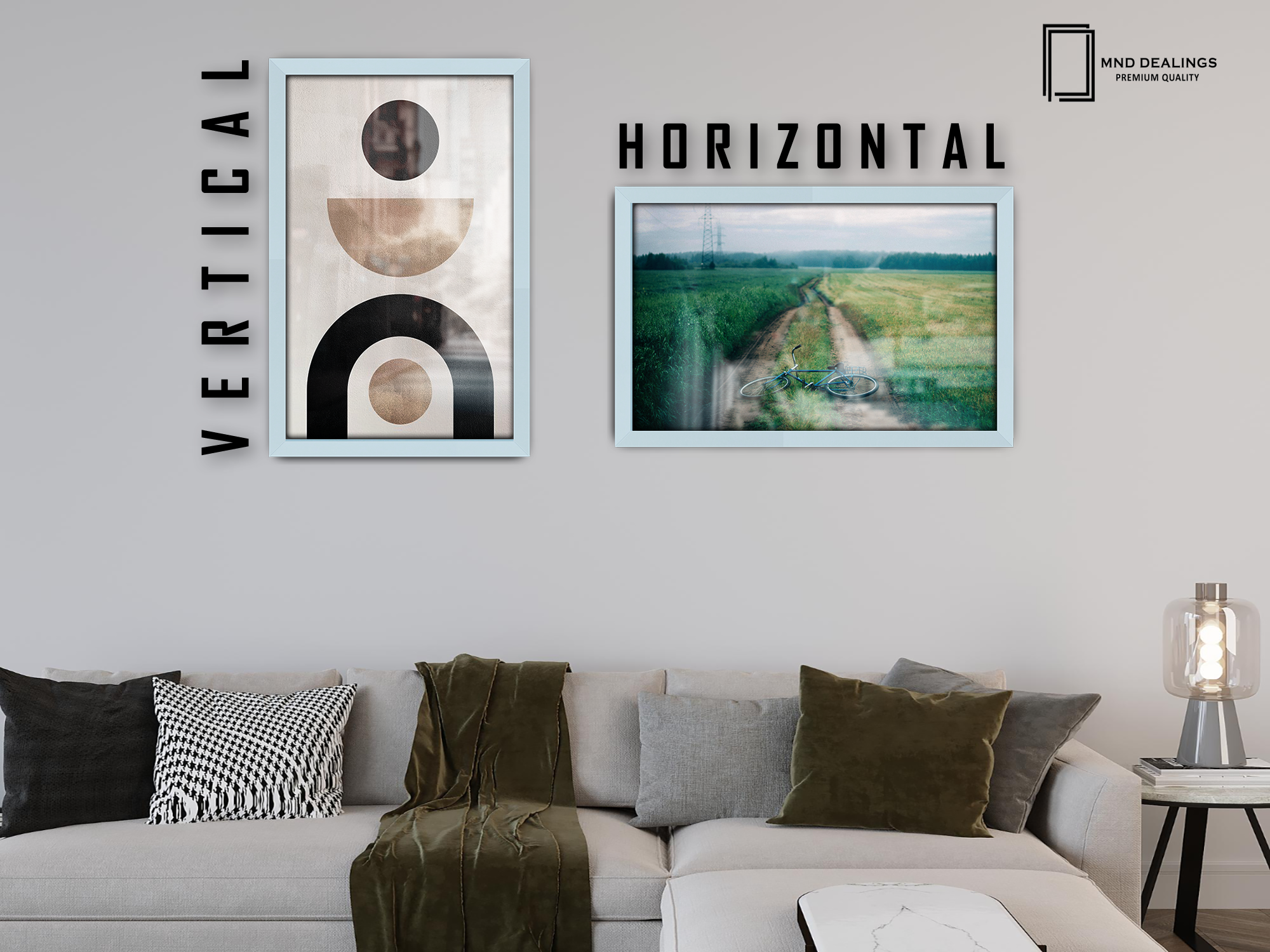 ( 35 x 45 CM ) / 18 x14 Inch Frames - MDF
