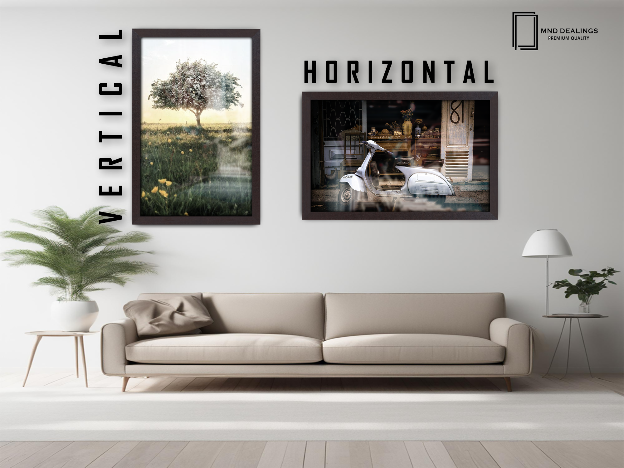 ( 35 x 45 CM ) / 18 x14 Inch Frames - MDF