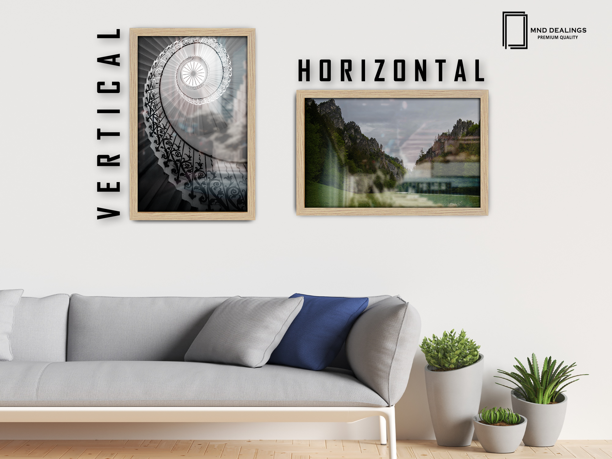 ( 35 x 45 CM ) / 18 x14 Inch Frames - MDF