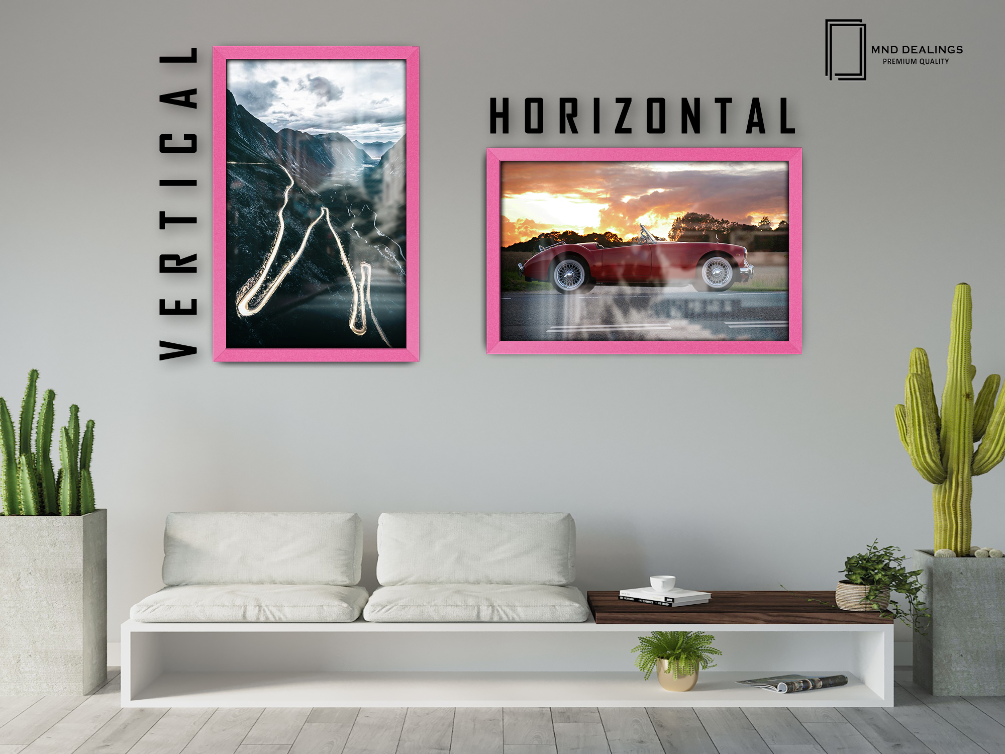 ( 35 x 45 CM ) / 18 x14 Inch Frames - MDF