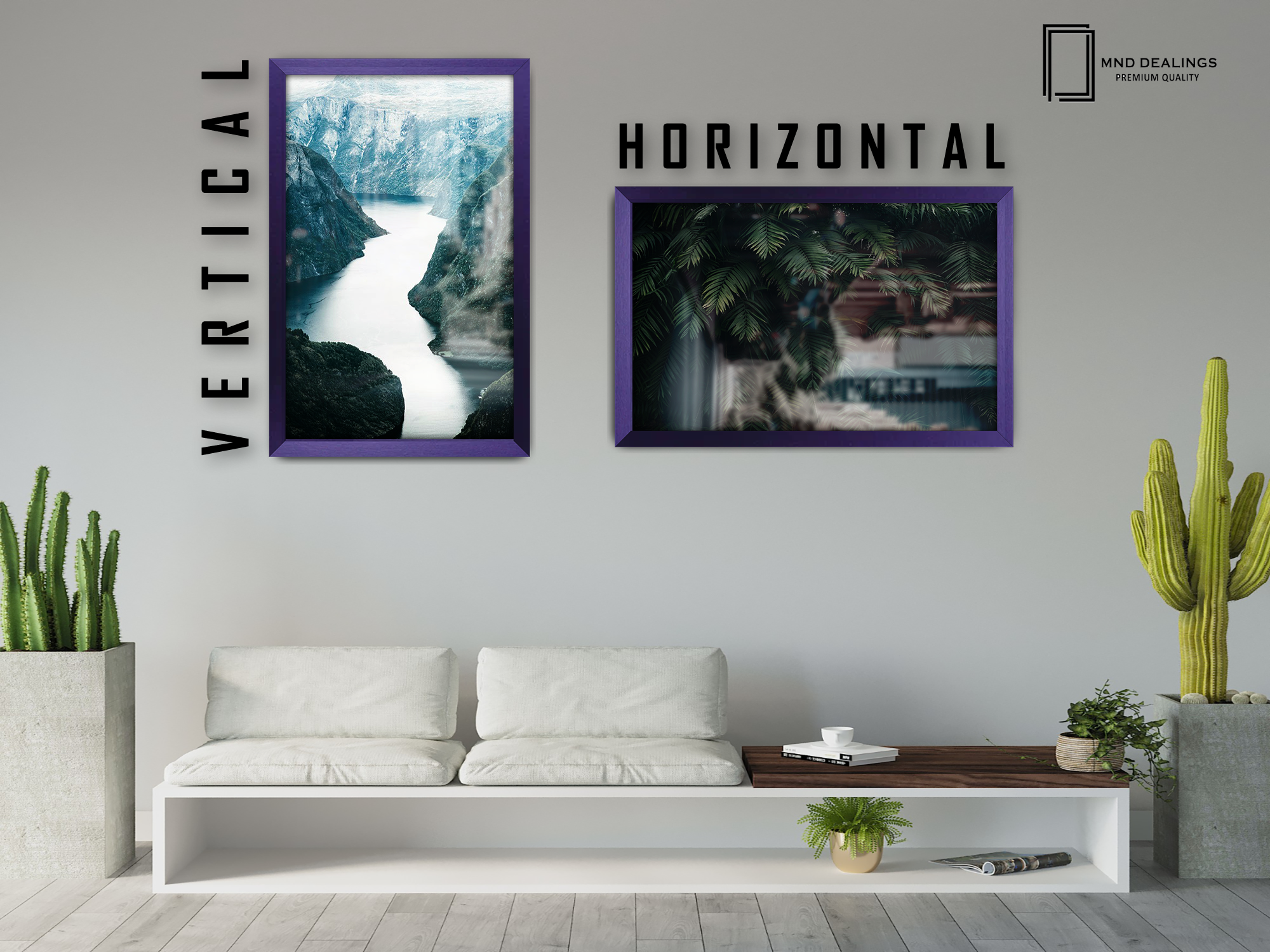 ( 35 x 45 CM ) / 18 x14 Inch Frames - MDF