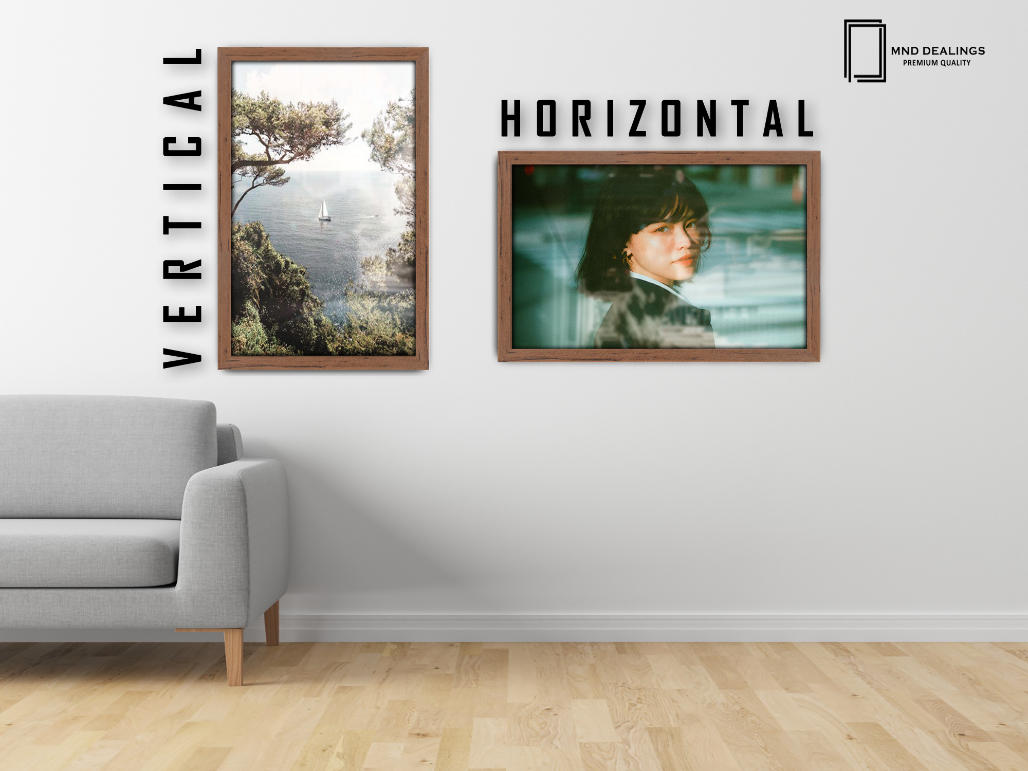 ( 35 x 45 CM ) / 18 x14 Inch Frames - MDF