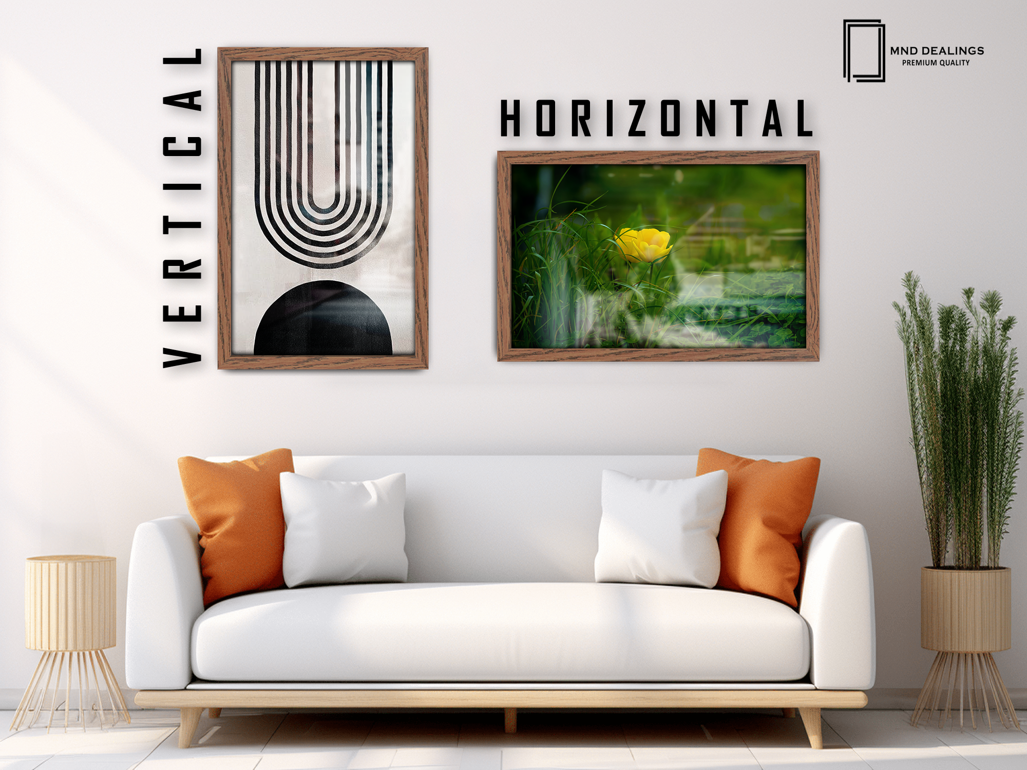 ( 35 x 50 CM ) / 20 x 14 Inch Poster Frames - MDF