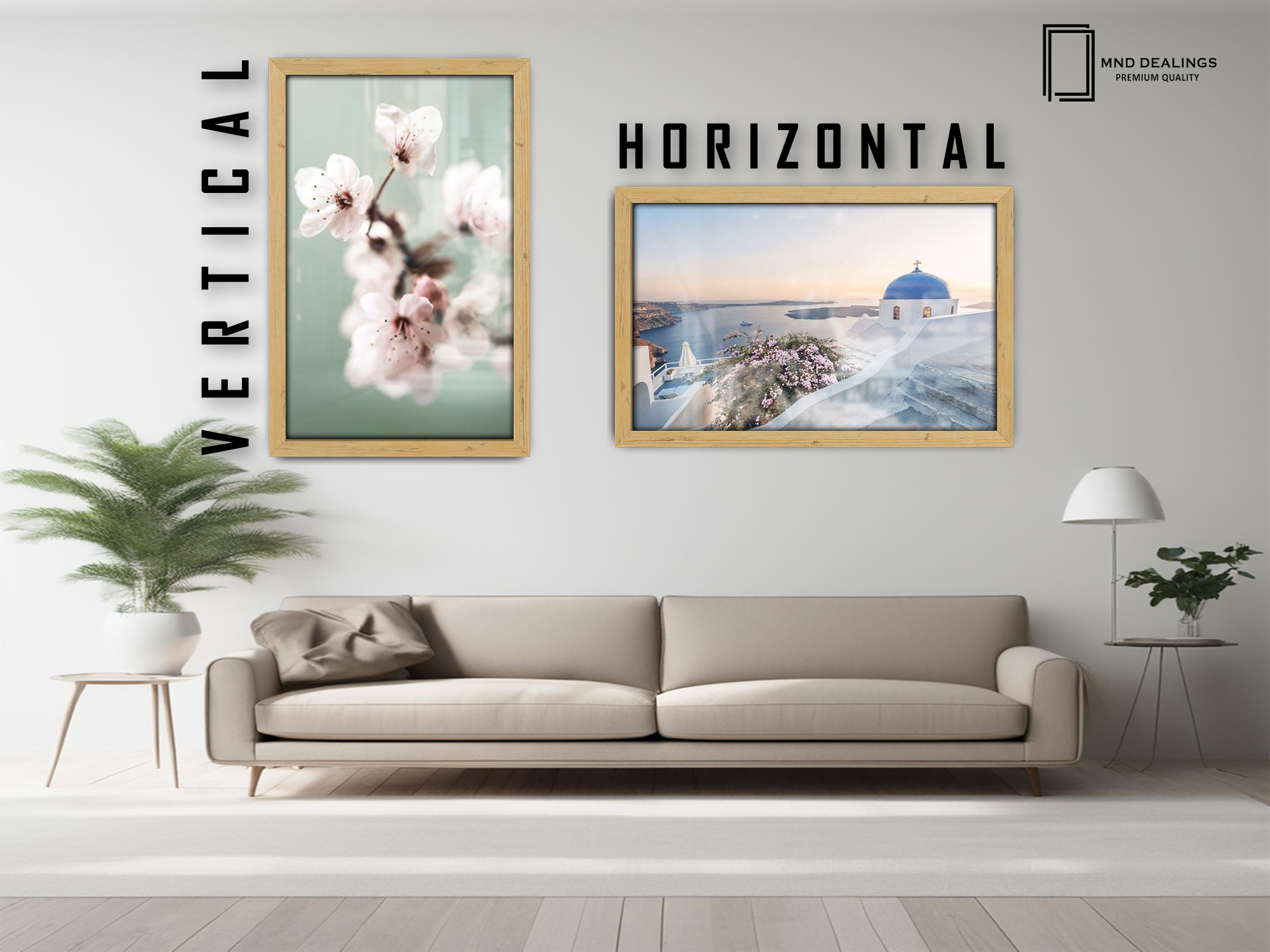 ( 35 x 50 CM ) / 20 x 14 Inch Poster Frames - MDF