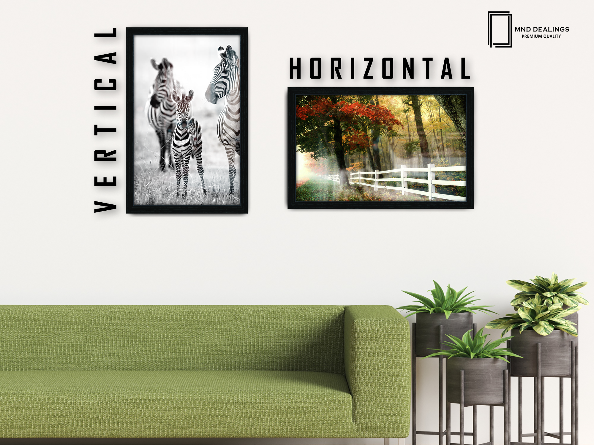 36 x 24 Inch / ( 91.44 x 60.96 CM ) Picture Frames - MDF