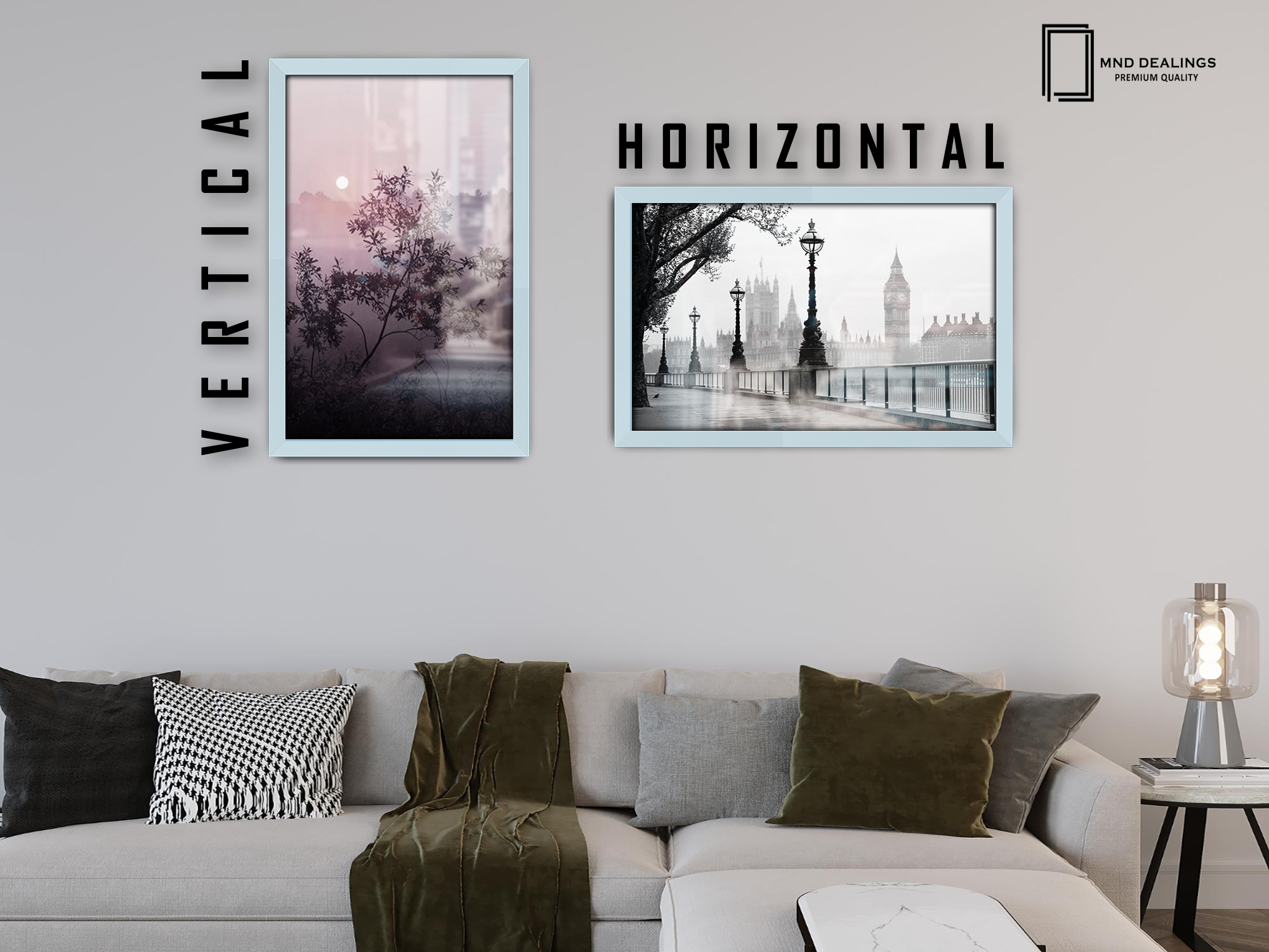 36 x 24 Inch / ( 91.44 x 60.96 CM ) Picture Frames - MDF