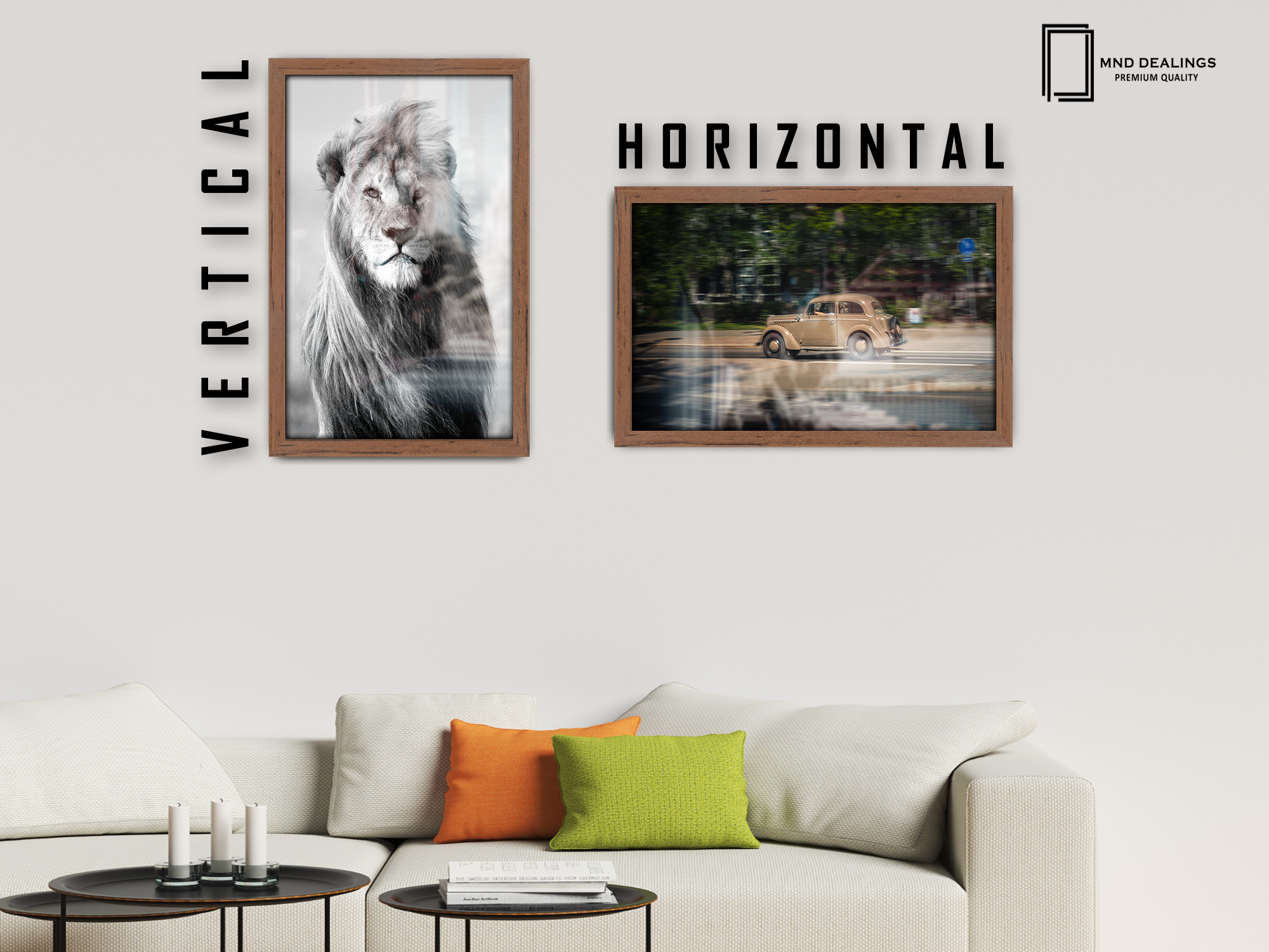 36 x 24 Inch / ( 91.44 x 60.96 CM ) Picture Frames - MDF