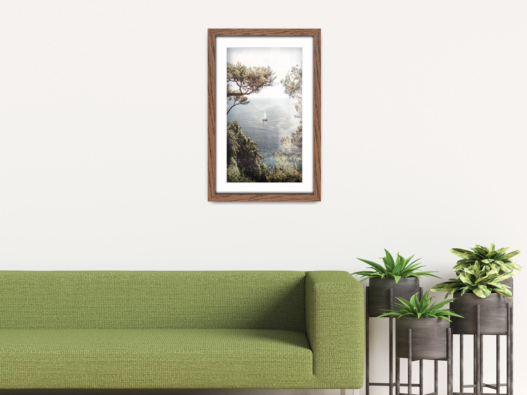 36 x 24 Inch / (91.44 x 60.96 cm ) with 76.20 x 50.80 cm White Mount Certificate Frames - MDF