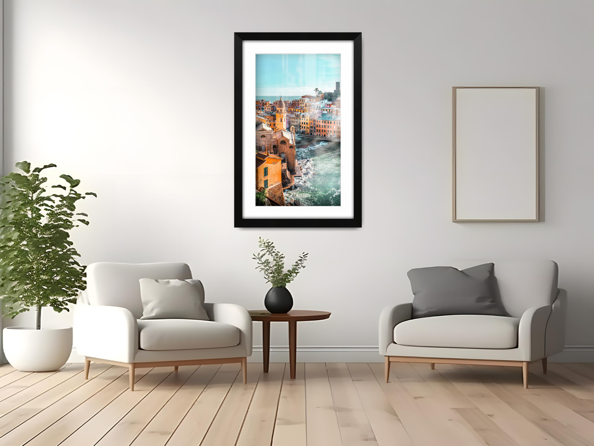 36 x 24 Inch / (91.44 x 60.96 cm ) with 76.20 x 50.80 cm White Mount Certificate Frames - MDF