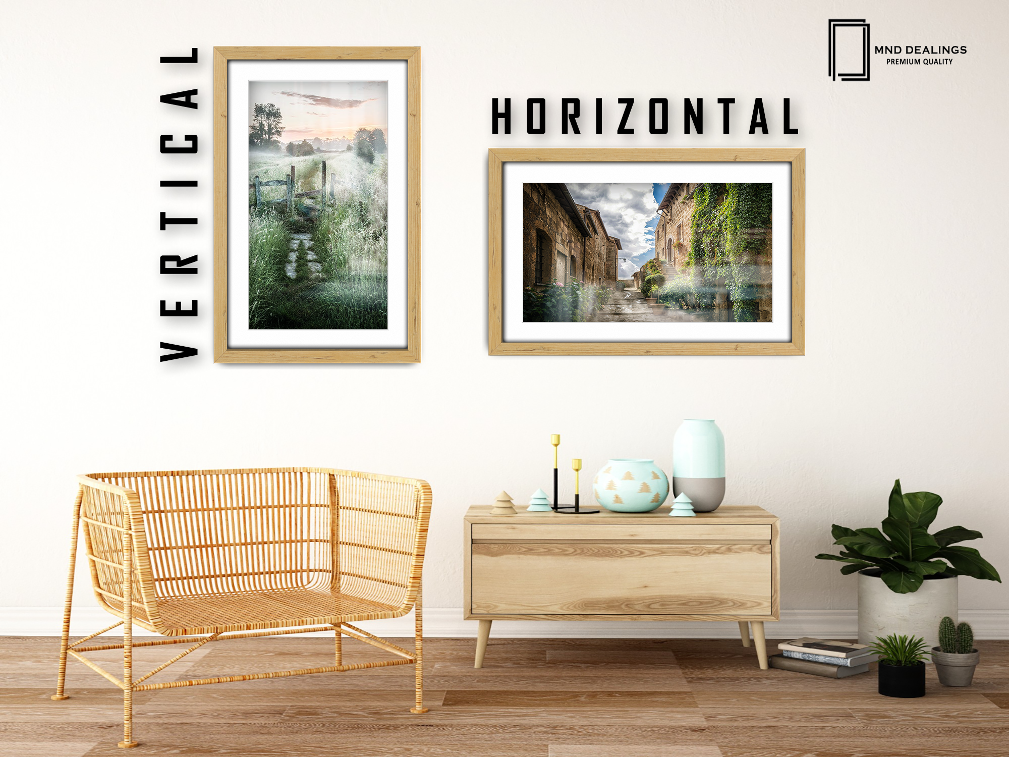 36 x 24 Inch / (91.44 x 60.96 cm ) with 76.20 x 50.80 cm White Mount Certificate Frames - MDF