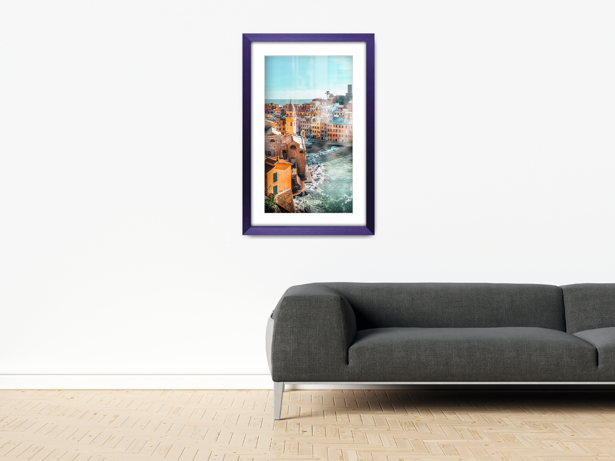 36 x 24 Inch / (91.44 x 60.96 cm ) with 76.20 x 50.80 cm White Mount Certificate Frames - MDF