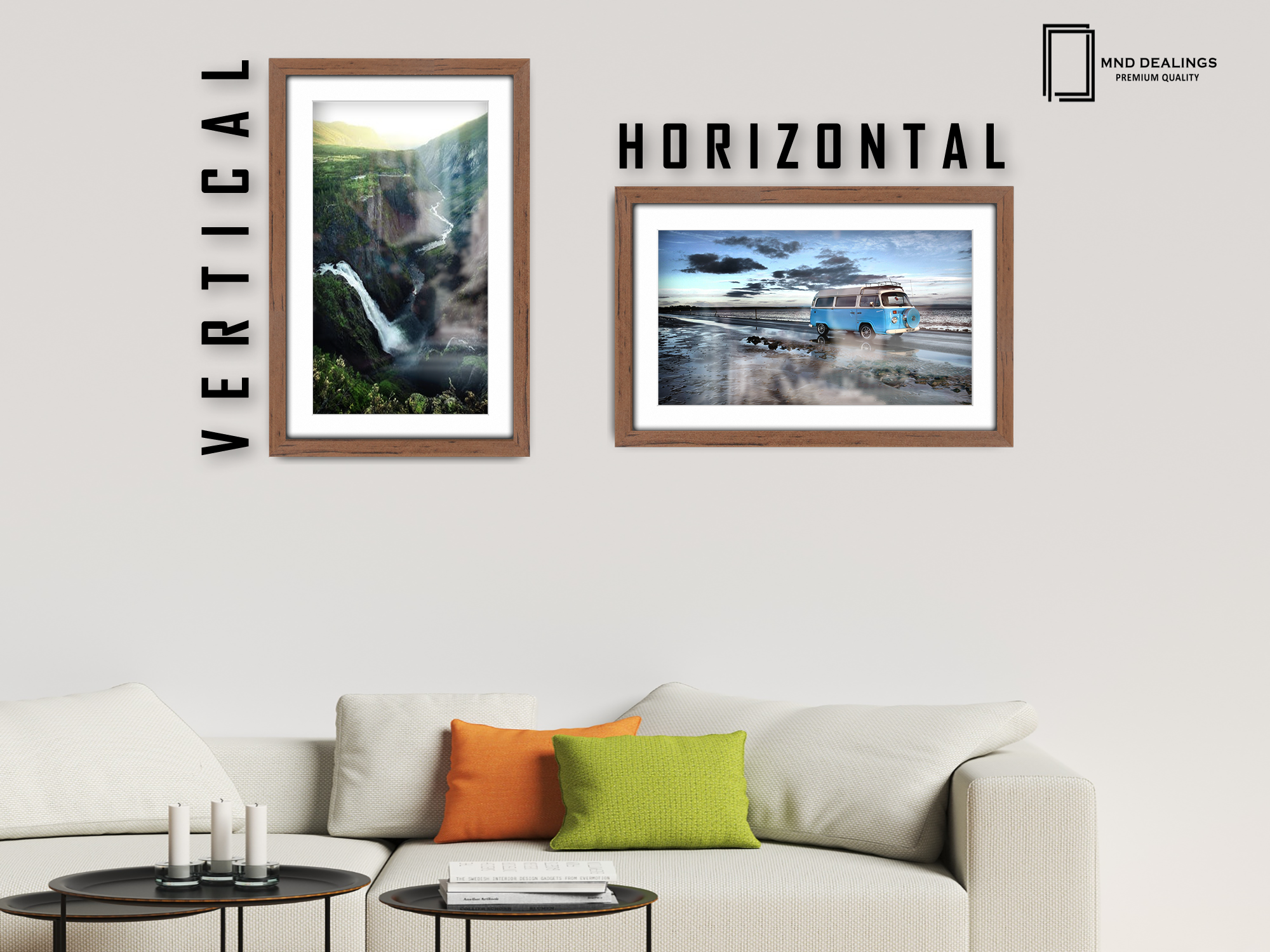 36 x 24 Inch / (91.44 x 60.96 cm ) with 76.20 x 50.80 cm White Mount Certificate Frames - MDF