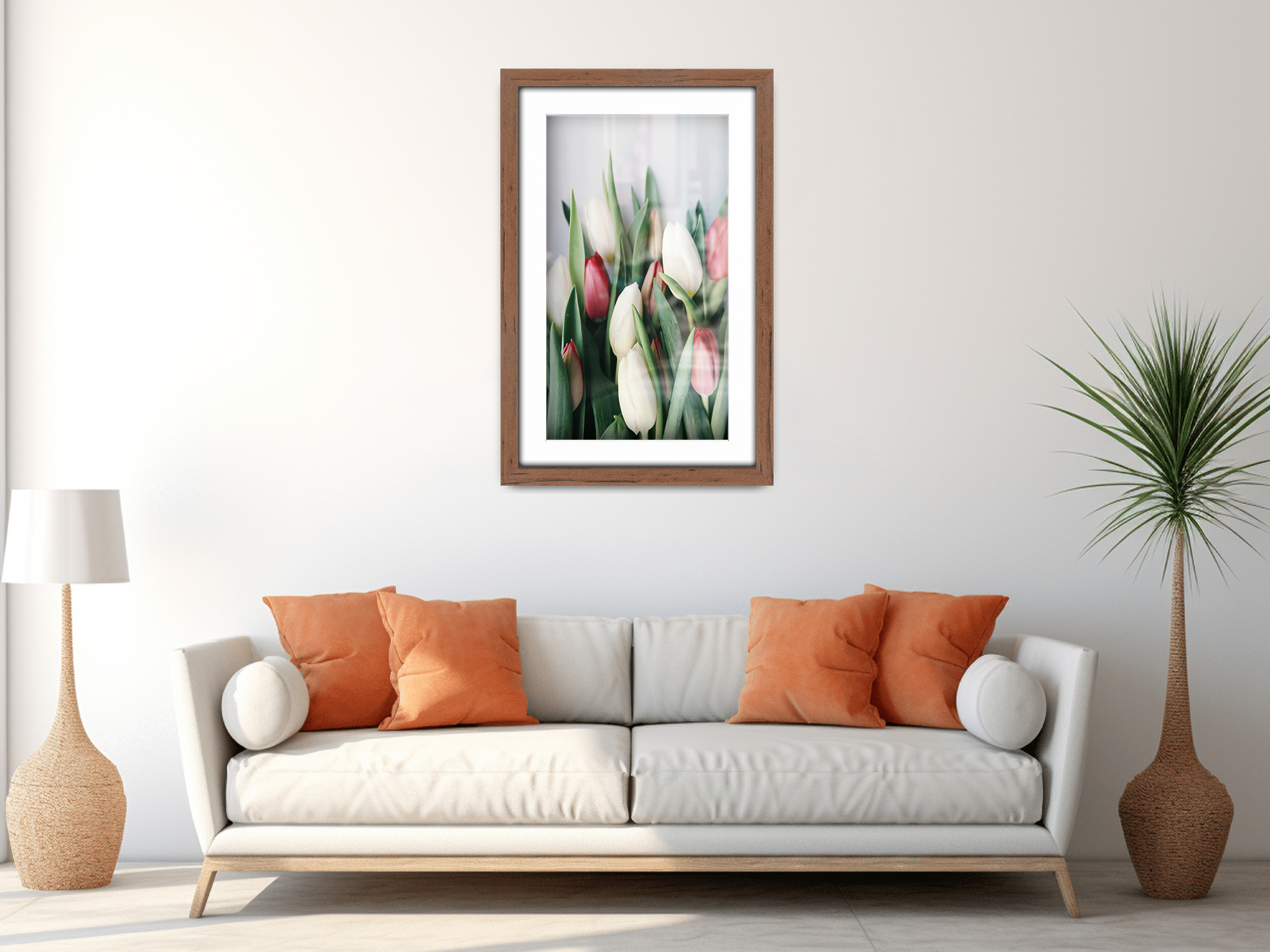 36 x 24 Inch / (91.44 x 60.96 cm ) with 76.20 x 50.80 cm White Mount Certificate Frames - MDF