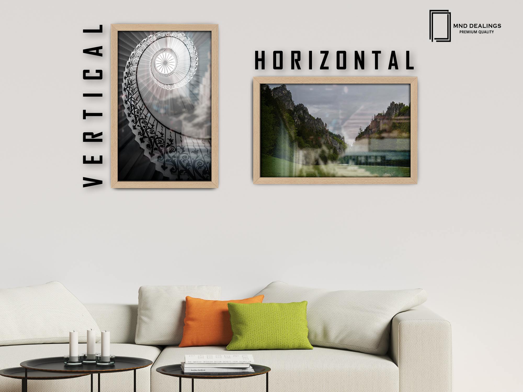 40 x 27 Inch / ( 101.60 x 68.58 CM ) Photo Frames - MDF
