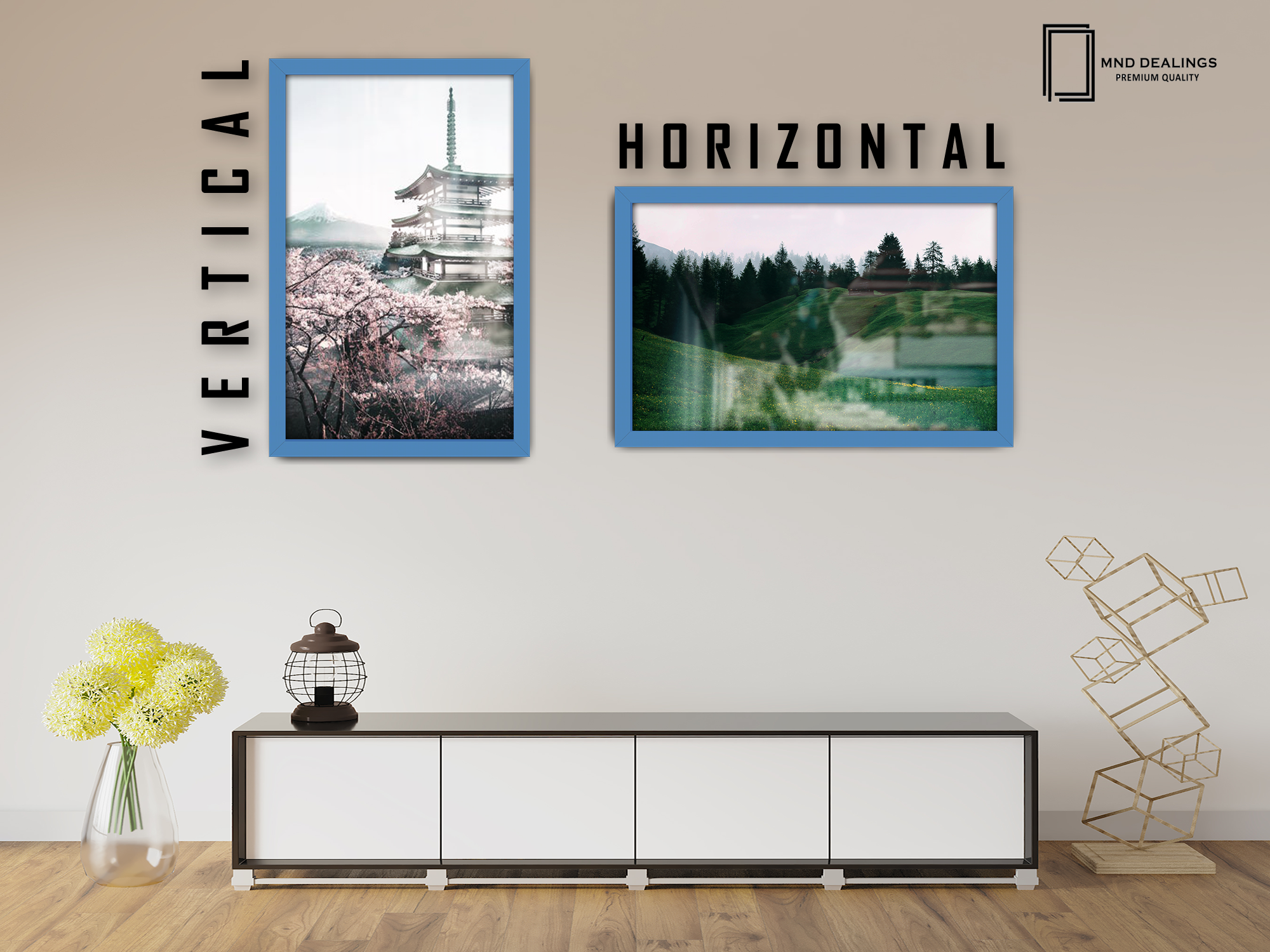 40 x 27 Inch / ( 101.60 x 68.58 CM ) Photo Frames - MDF