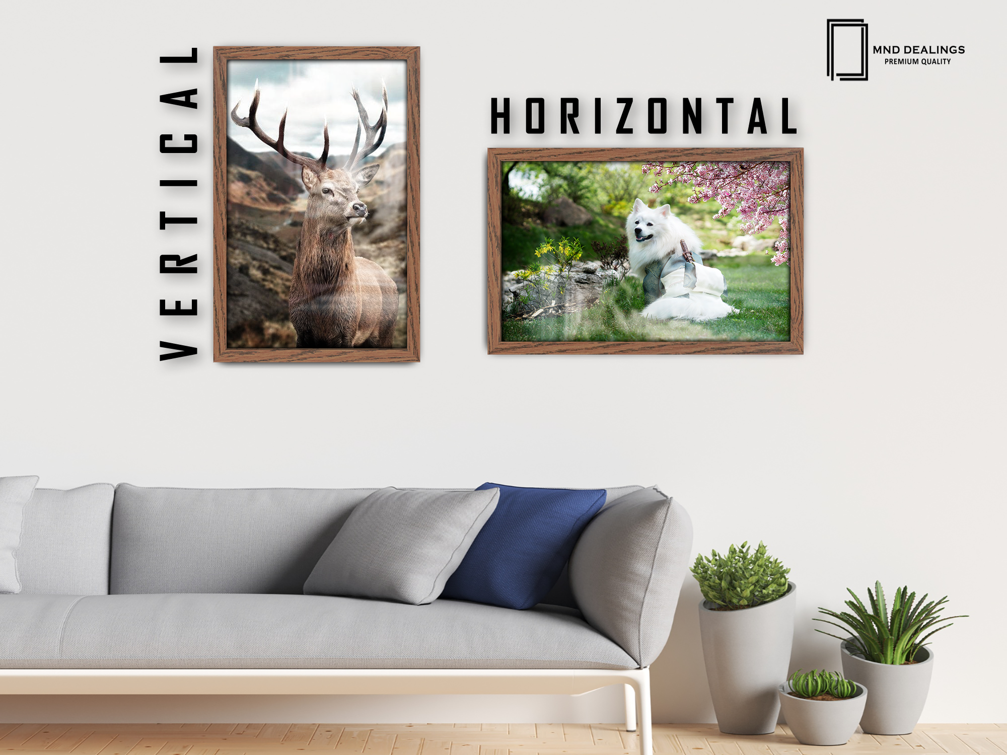 40 x 27 Inch / ( 101.60 x 68.58 CM ) Photo Frames - MDF