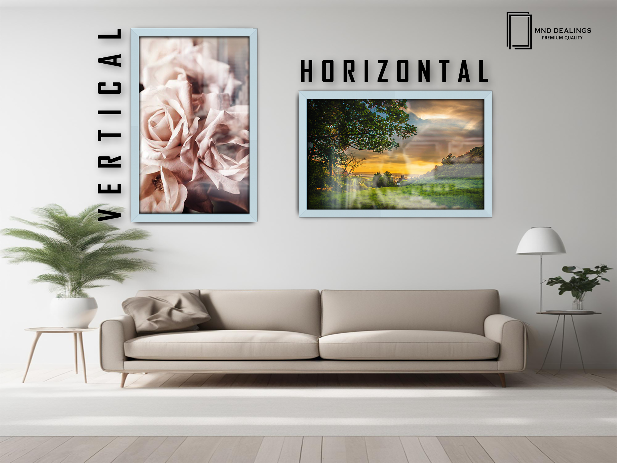 40 x 27 Inch / ( 101.60 x 68.58 CM ) Photo Frames - MDF