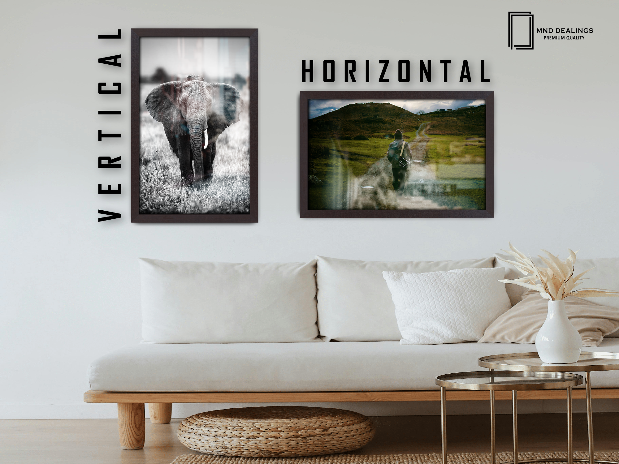 40 x 27 Inch / ( 101.60 x 68.58 CM ) Photo Frames - MDF