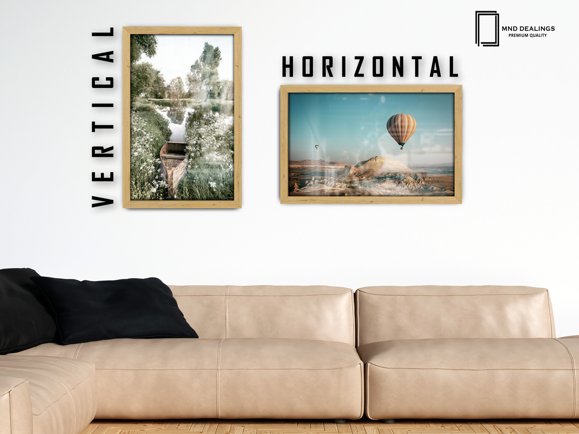 40 x 27 Inch / ( 101.60 x 68.58 CM ) Photo Frames - MDF