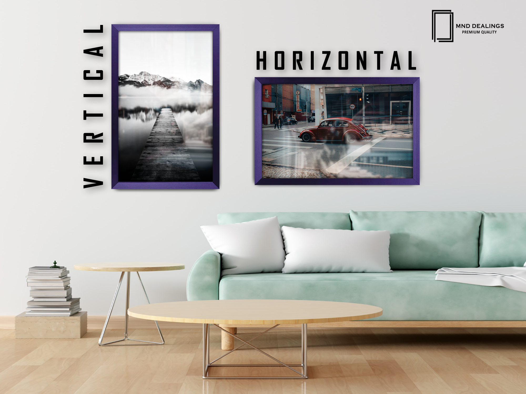 40 x 27 Inch / ( 101.60 x 68.58 CM ) Photo Frames - MDF