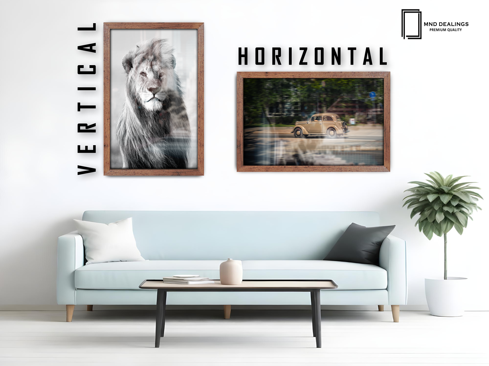 40 x 27 Inch / ( 101.60 x 68.58 CM ) Photo Frames - MDF