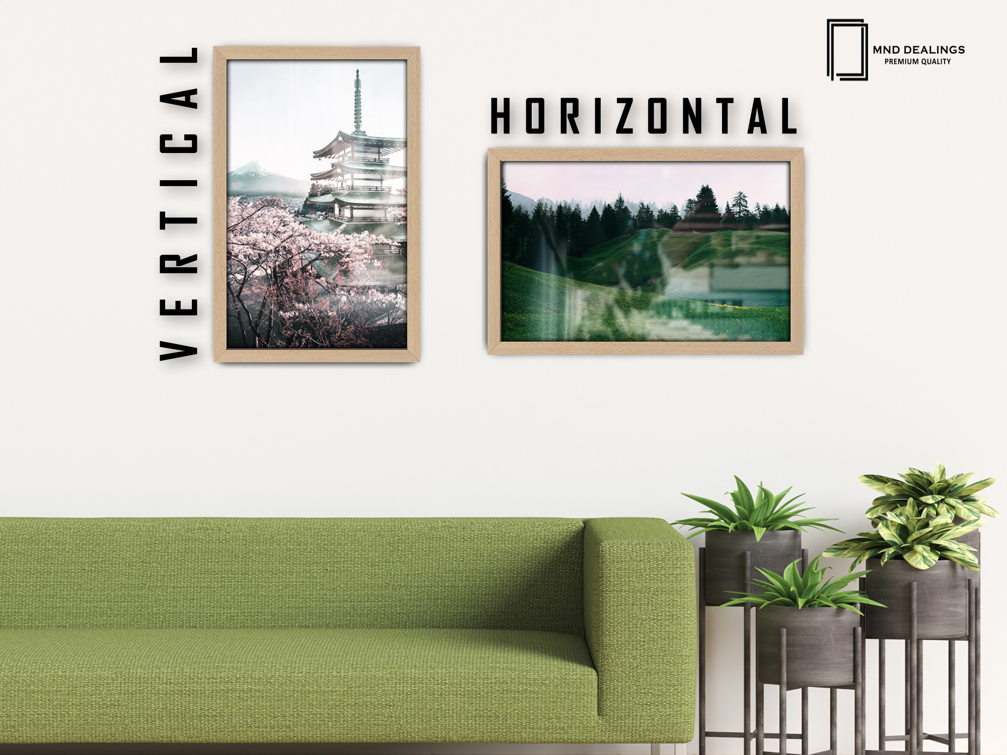 ( 40 x 50 CM ) / 16 x 20 Inch Art Frames - MDF