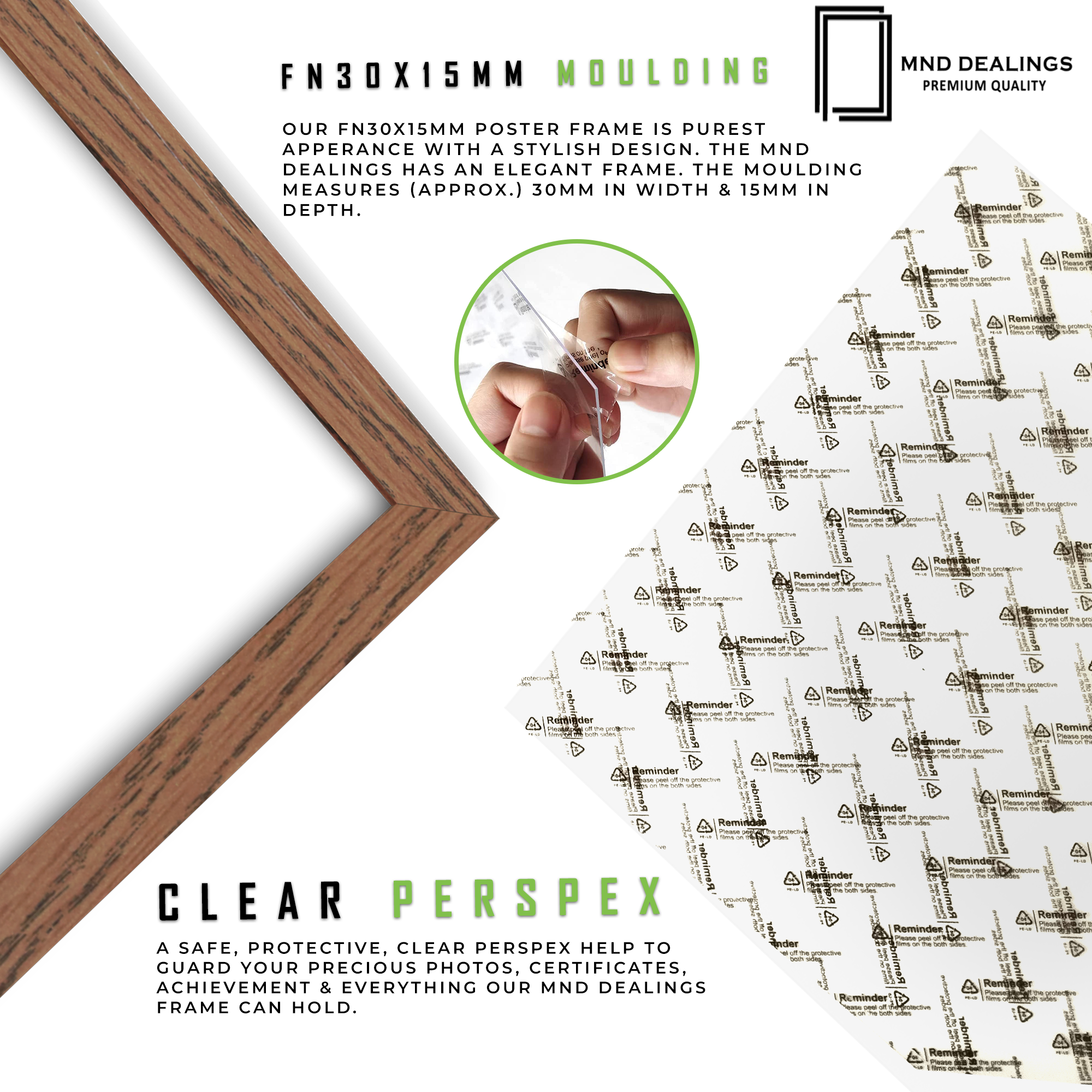 ( 40 x 50 CM ) / 16 x 20 Inch Art Frames - MDF