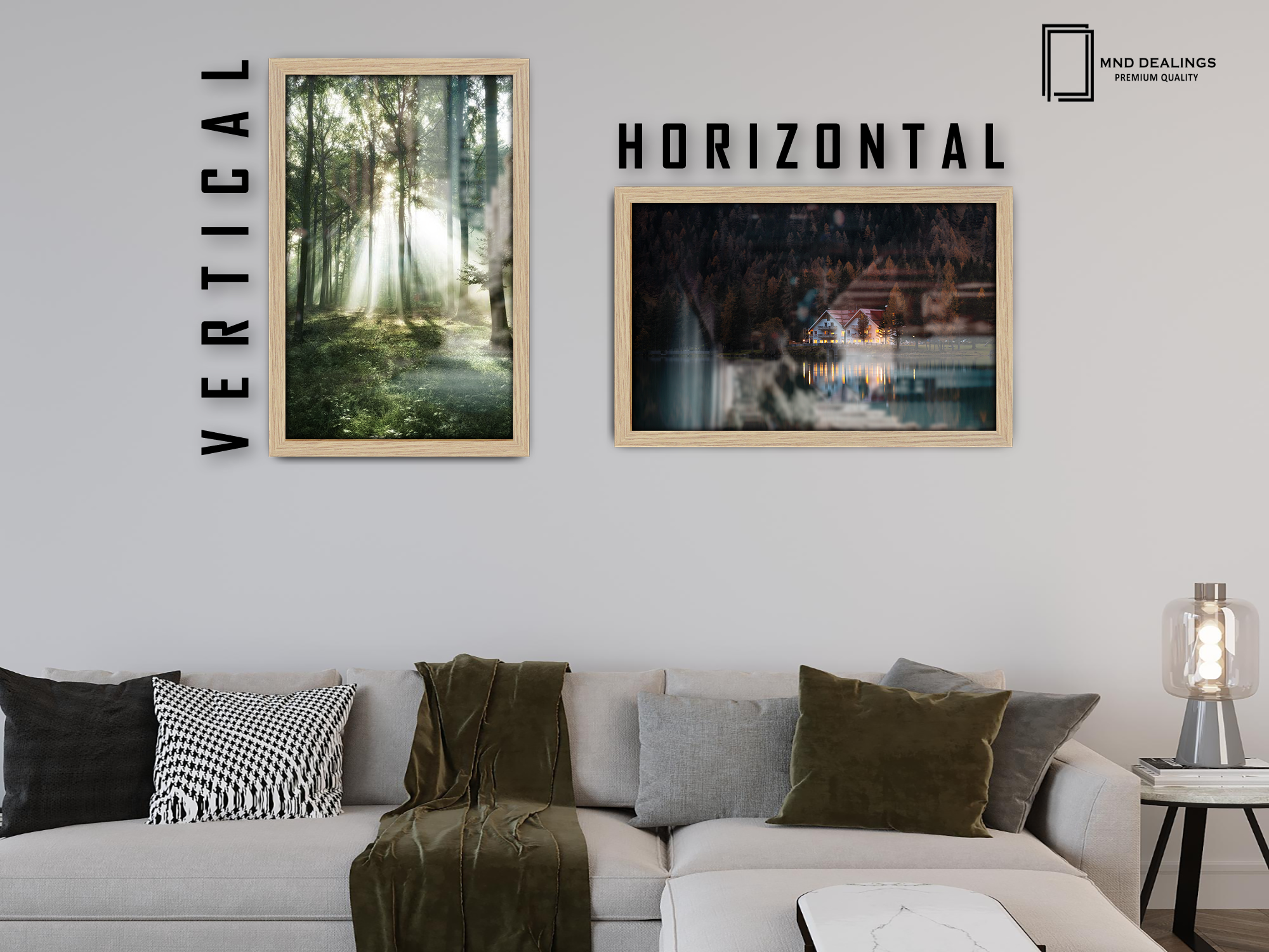 ( 40 x 50 CM ) / 16 x 20 Inch Art Frames - MDF