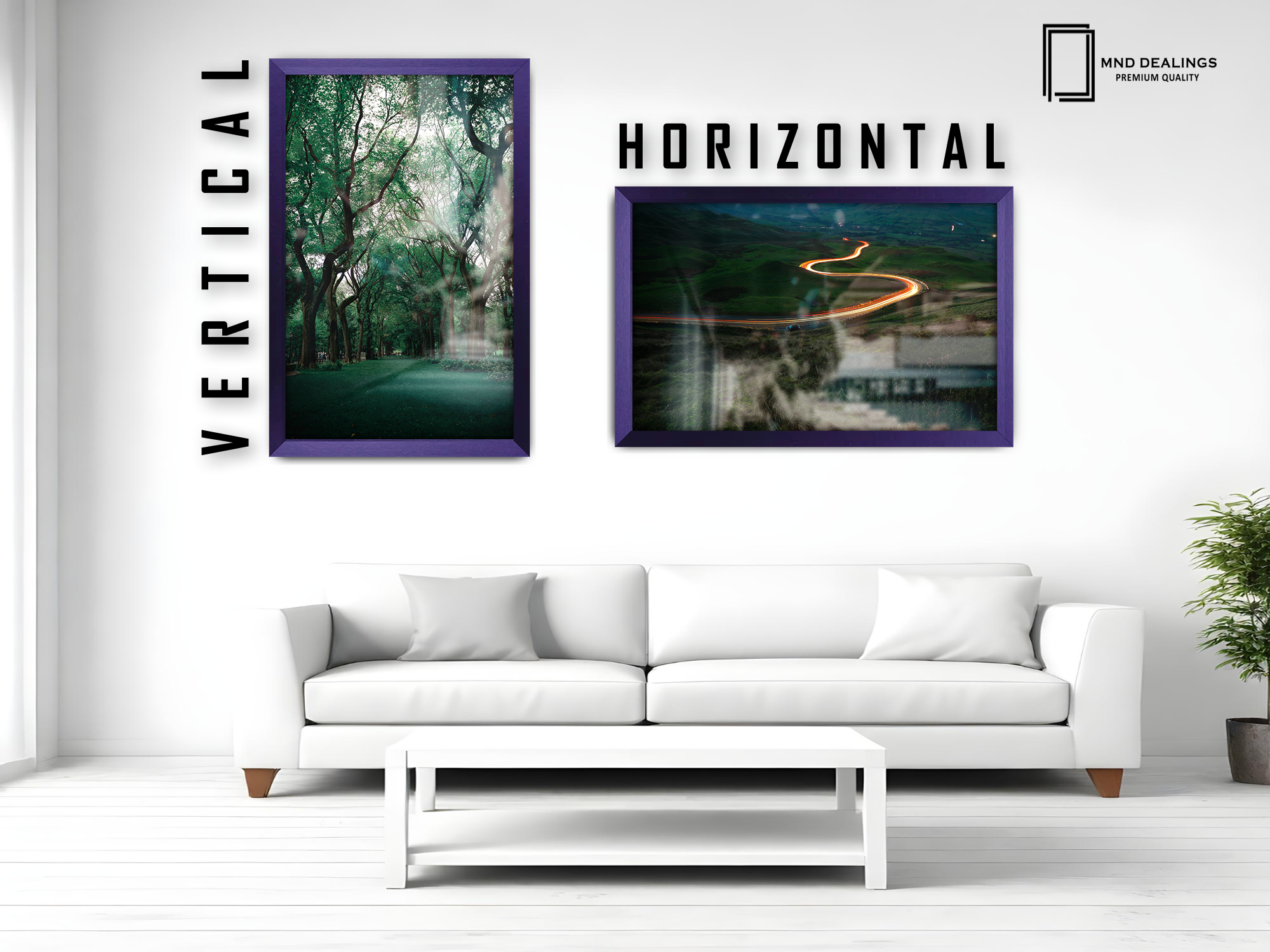 ( 40 x 50 CM ) / 16 x 20 Inch Art Frames - MDF